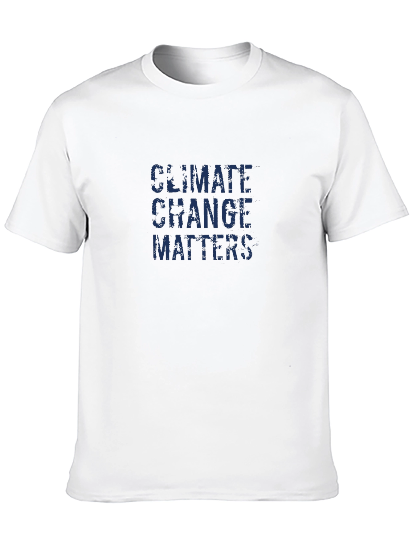 Climate Change Matters Black T-Shirt