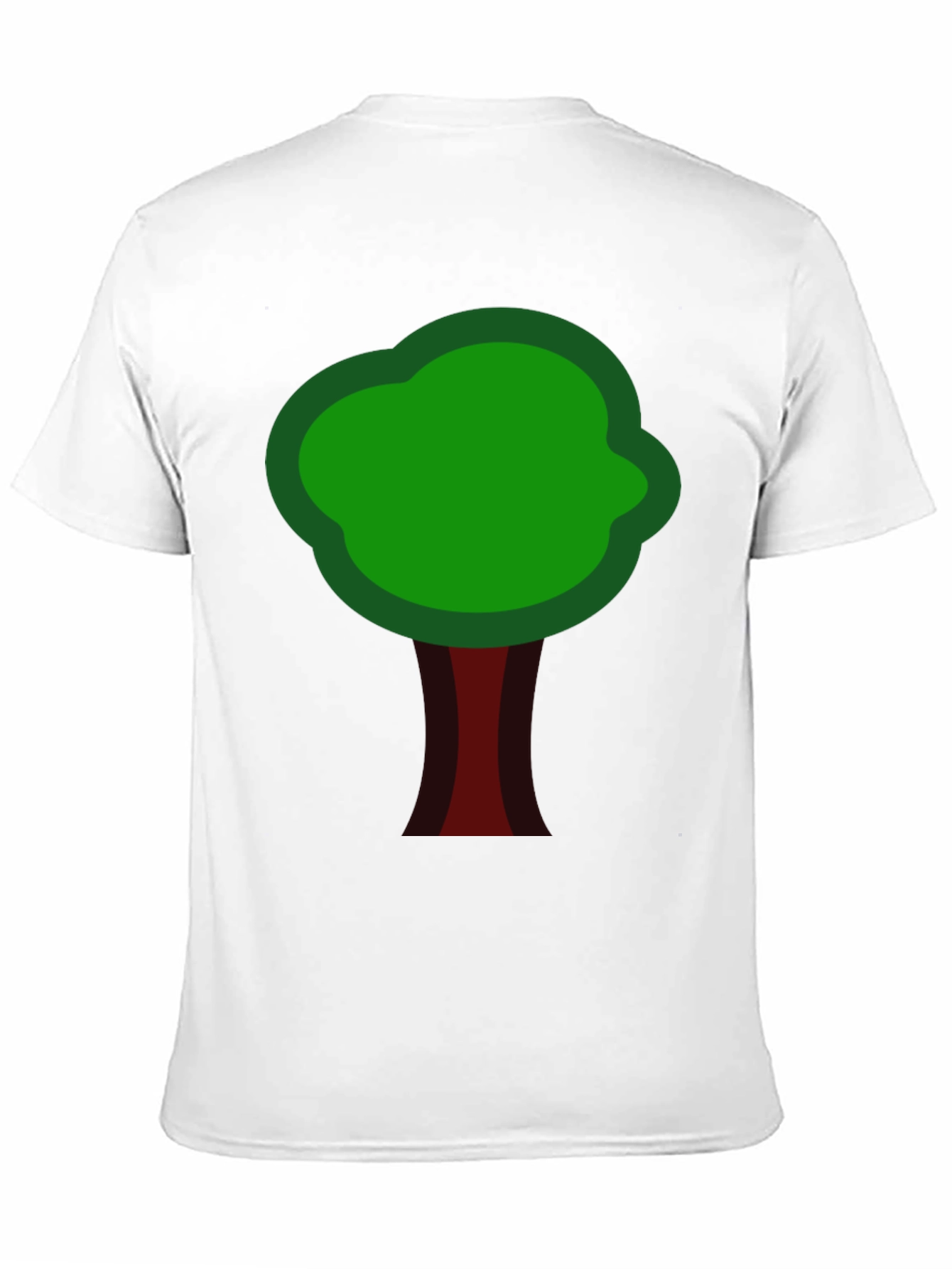 Nature Inspired Tree Graphic Tee - Black