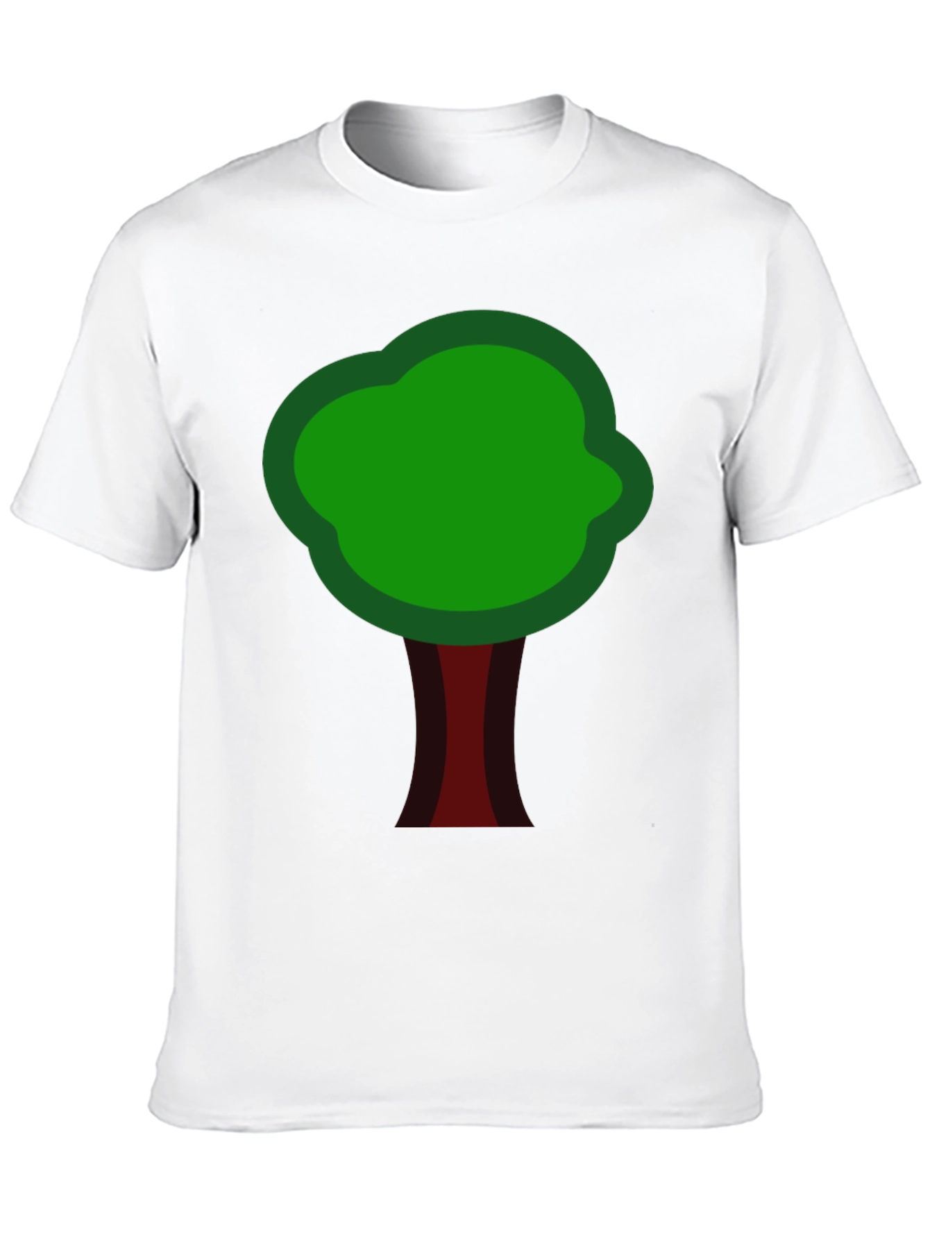 Nature Inspired Tree Graphic Tee - Black