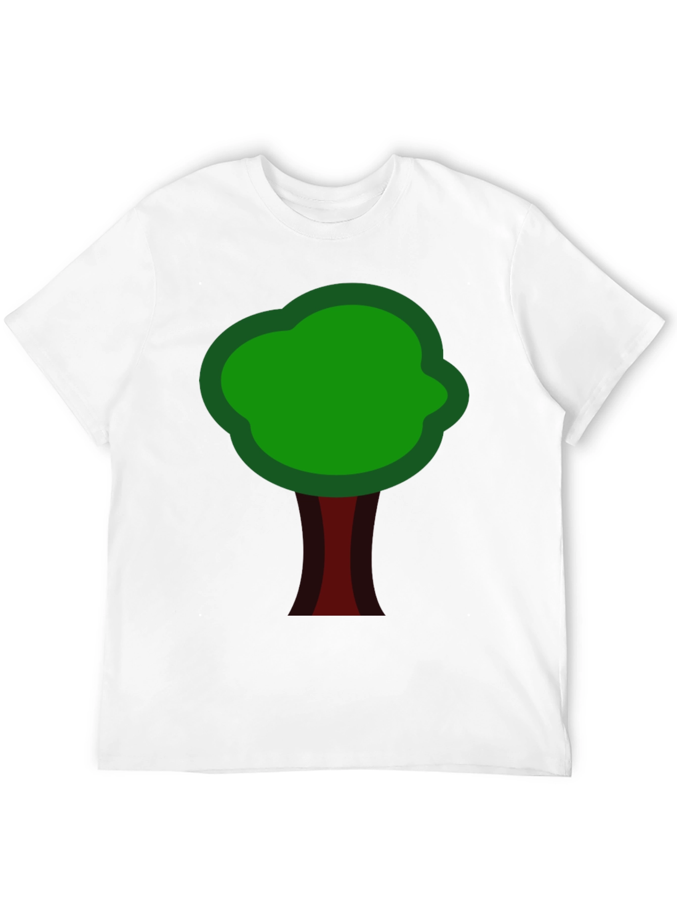 Nature Inspired Tree Graphic Tee - Black