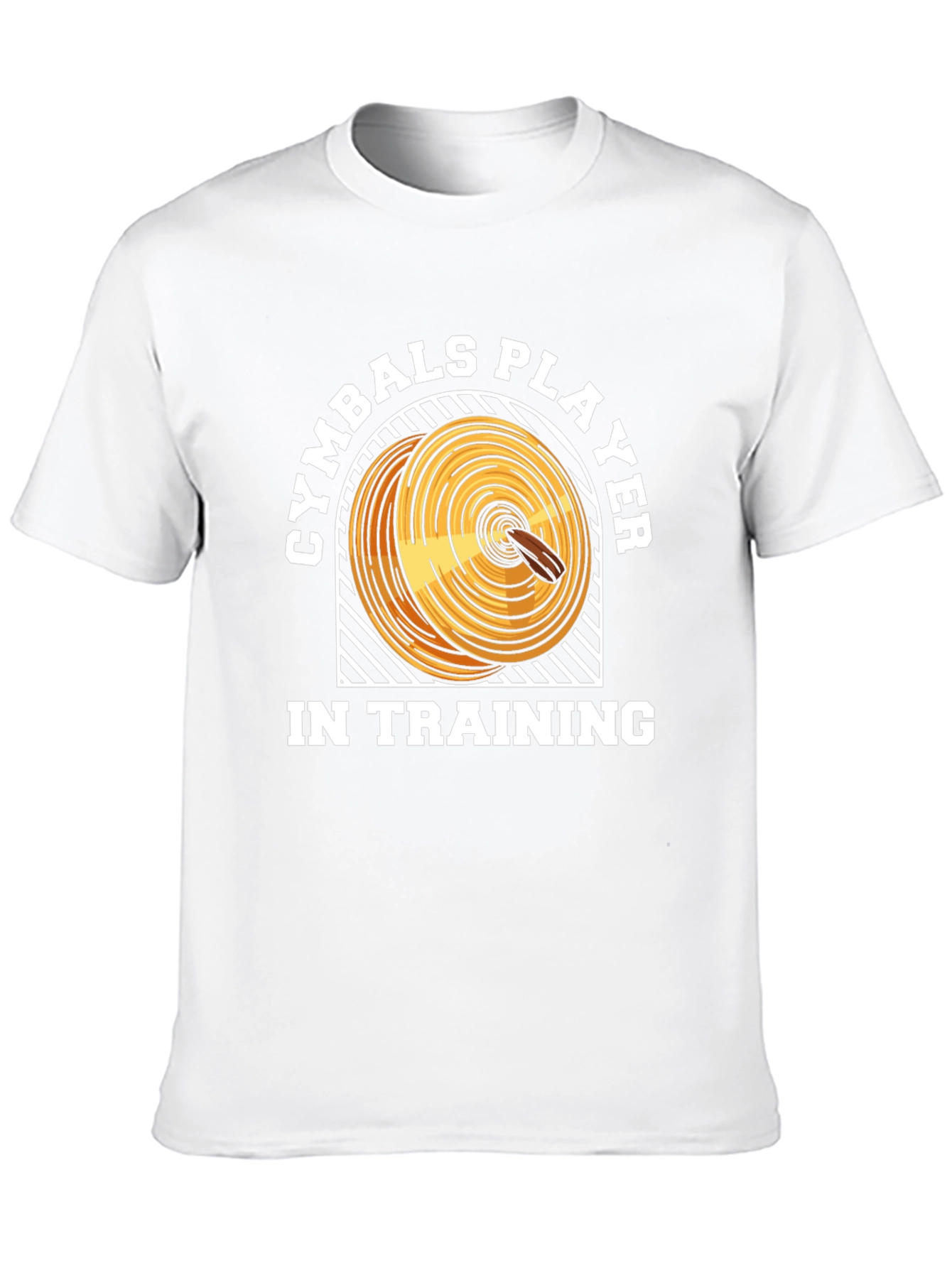 Cymbals Player in Training Black T-Shirt