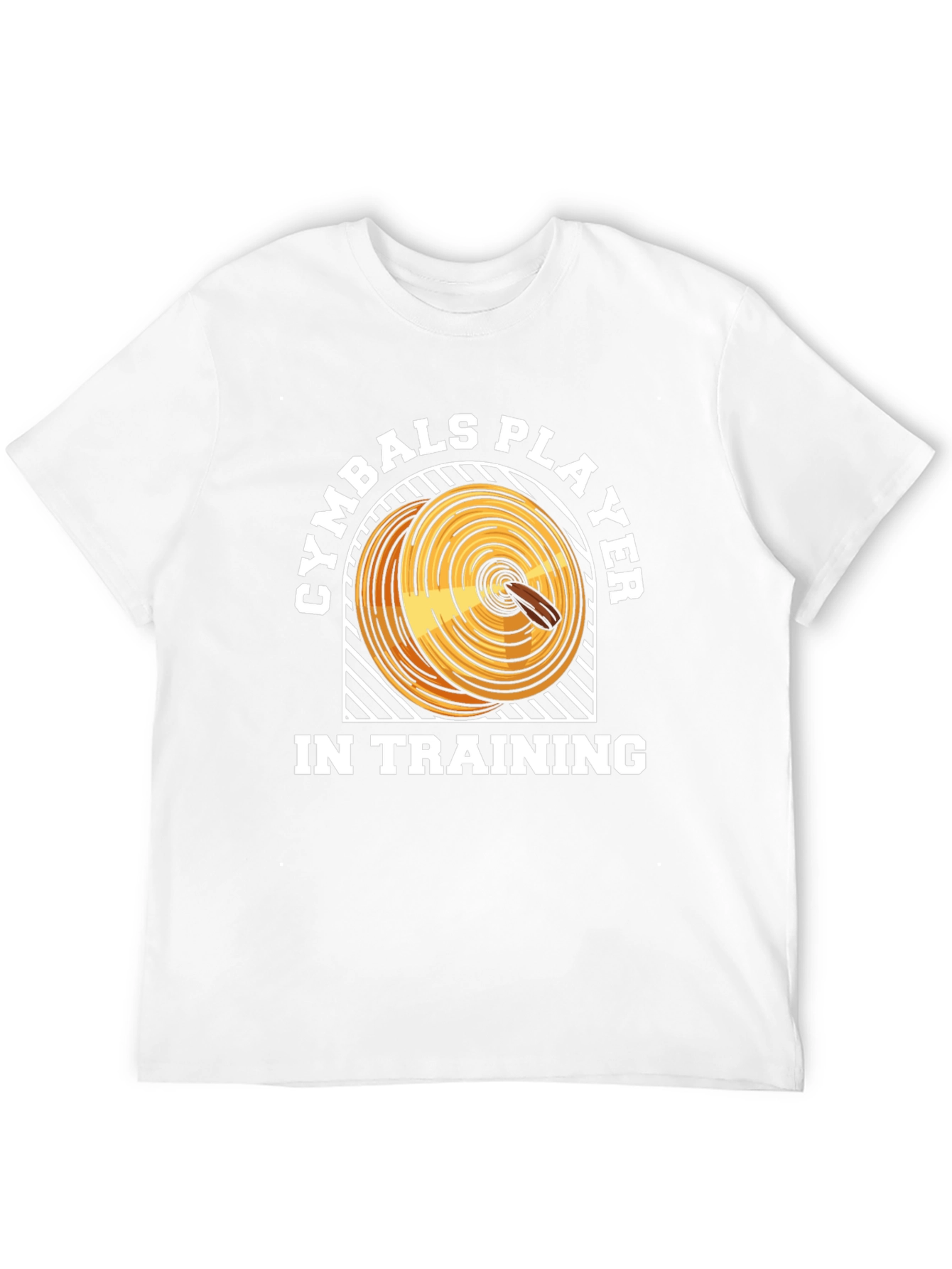 Cymbals Player in Training Black T-Shirt