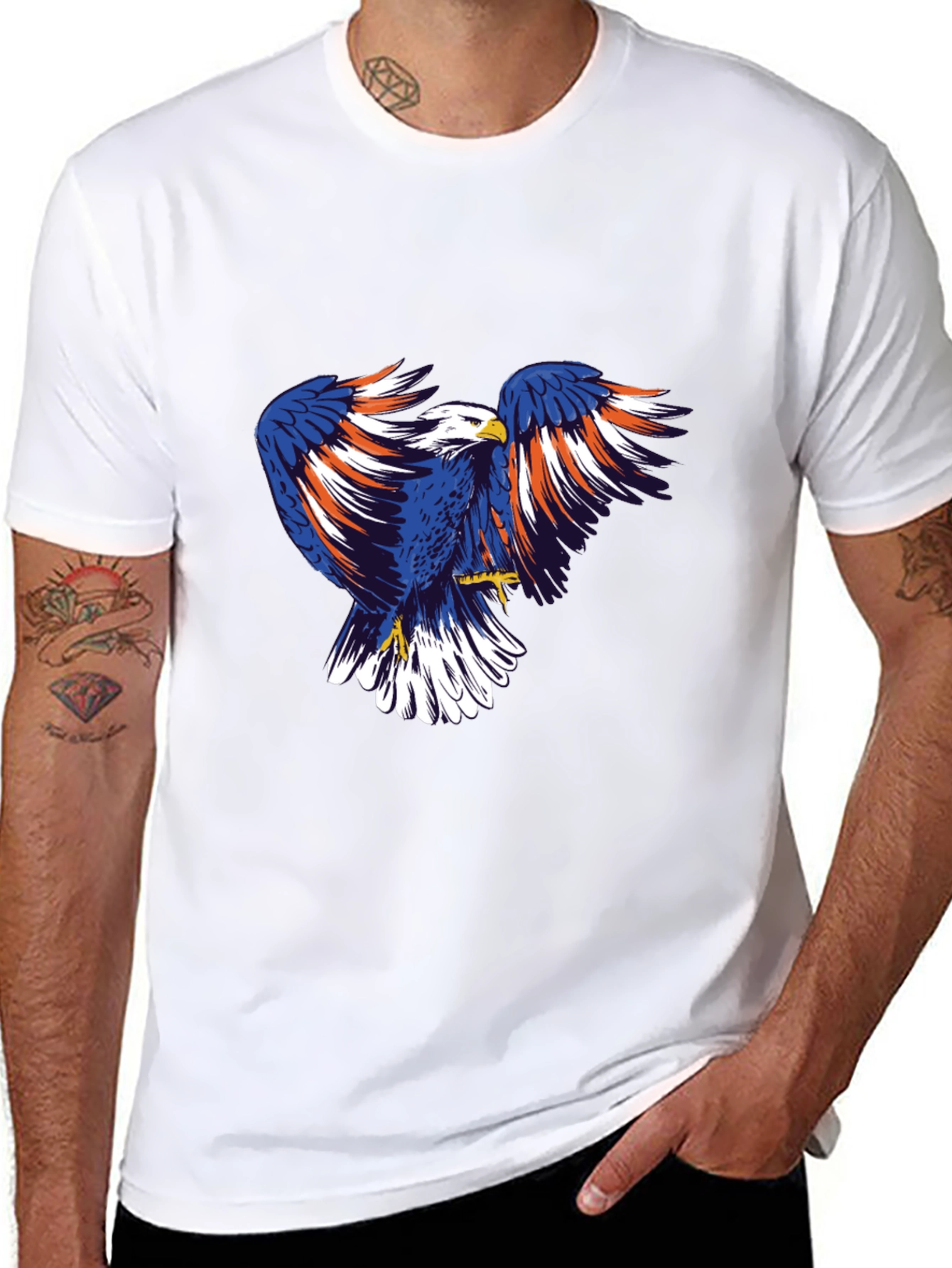 American Eagle Graphic T-Shirt - Patriotic Pride