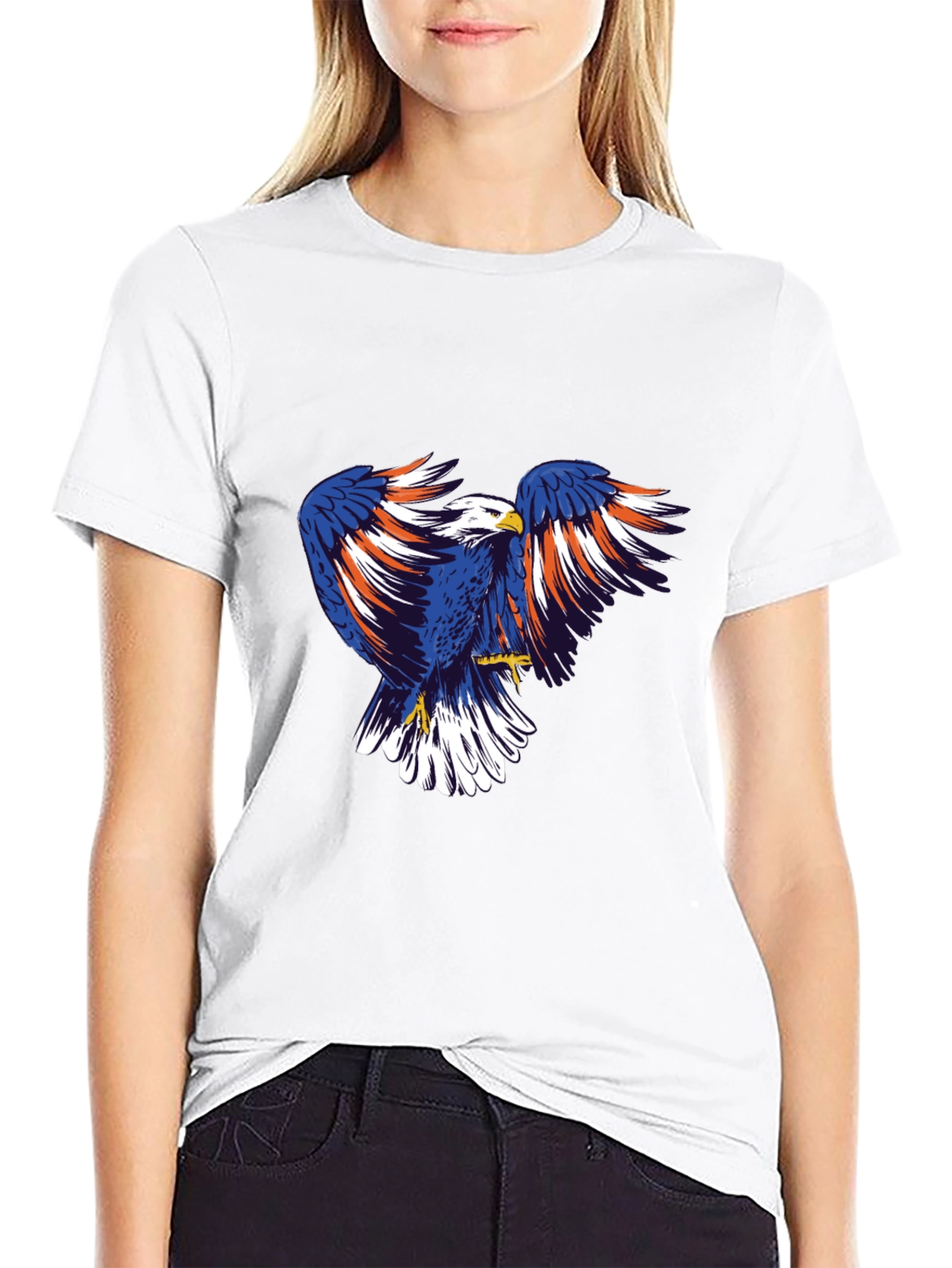 American Eagle Graphic T-Shirt - Patriotic Pride