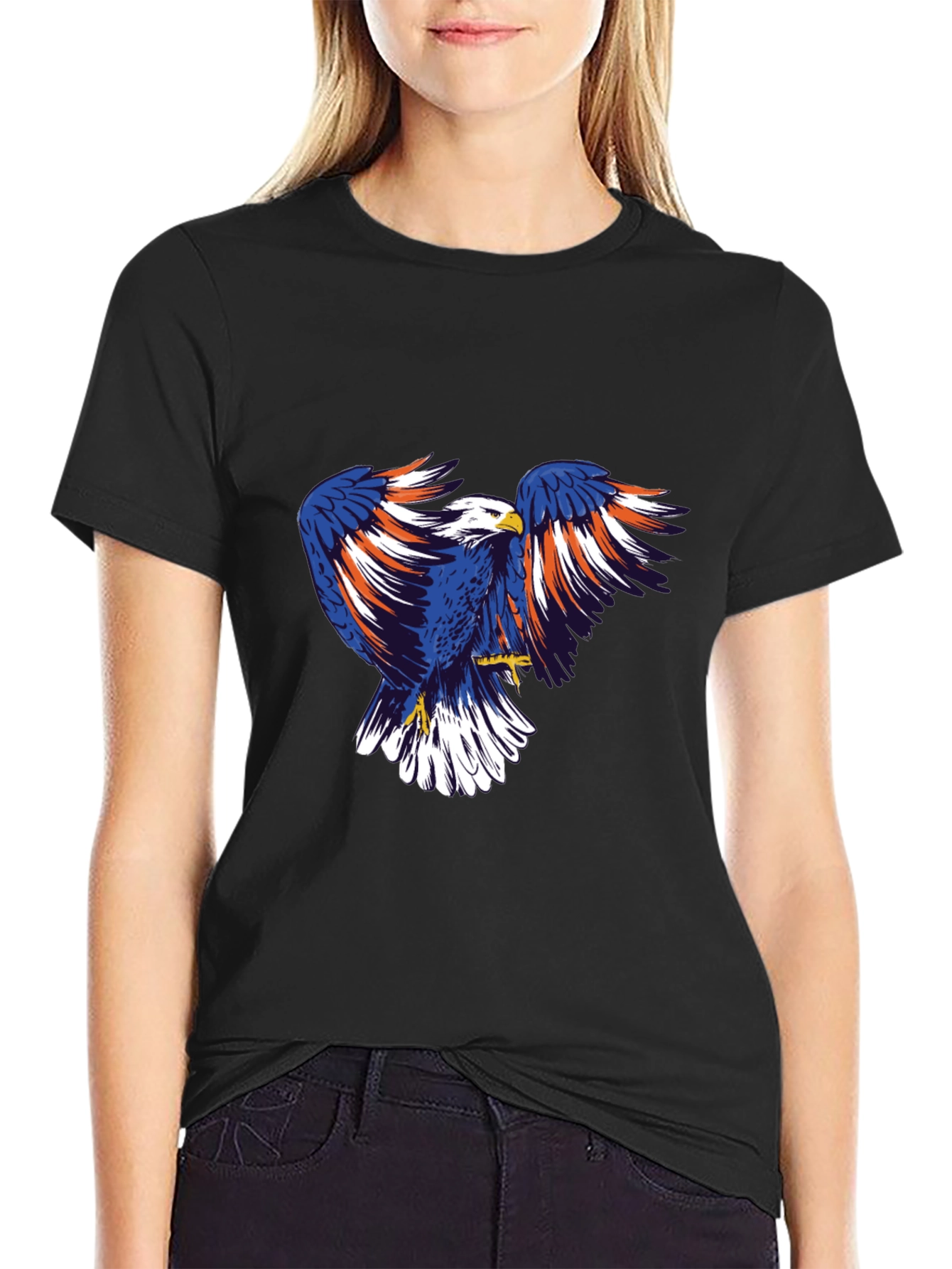 American Eagle Graphic T-Shirt - Patriotic Pride