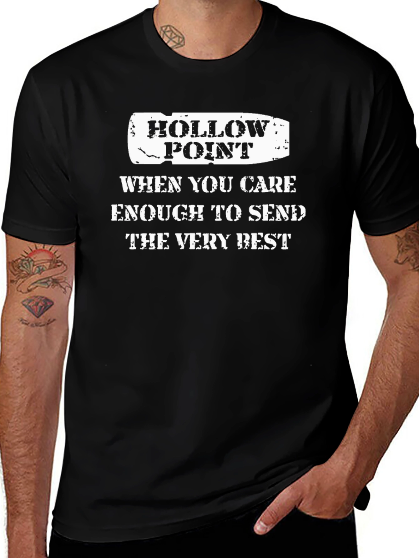 Hollow Point T-Shirt - When You Care Enough