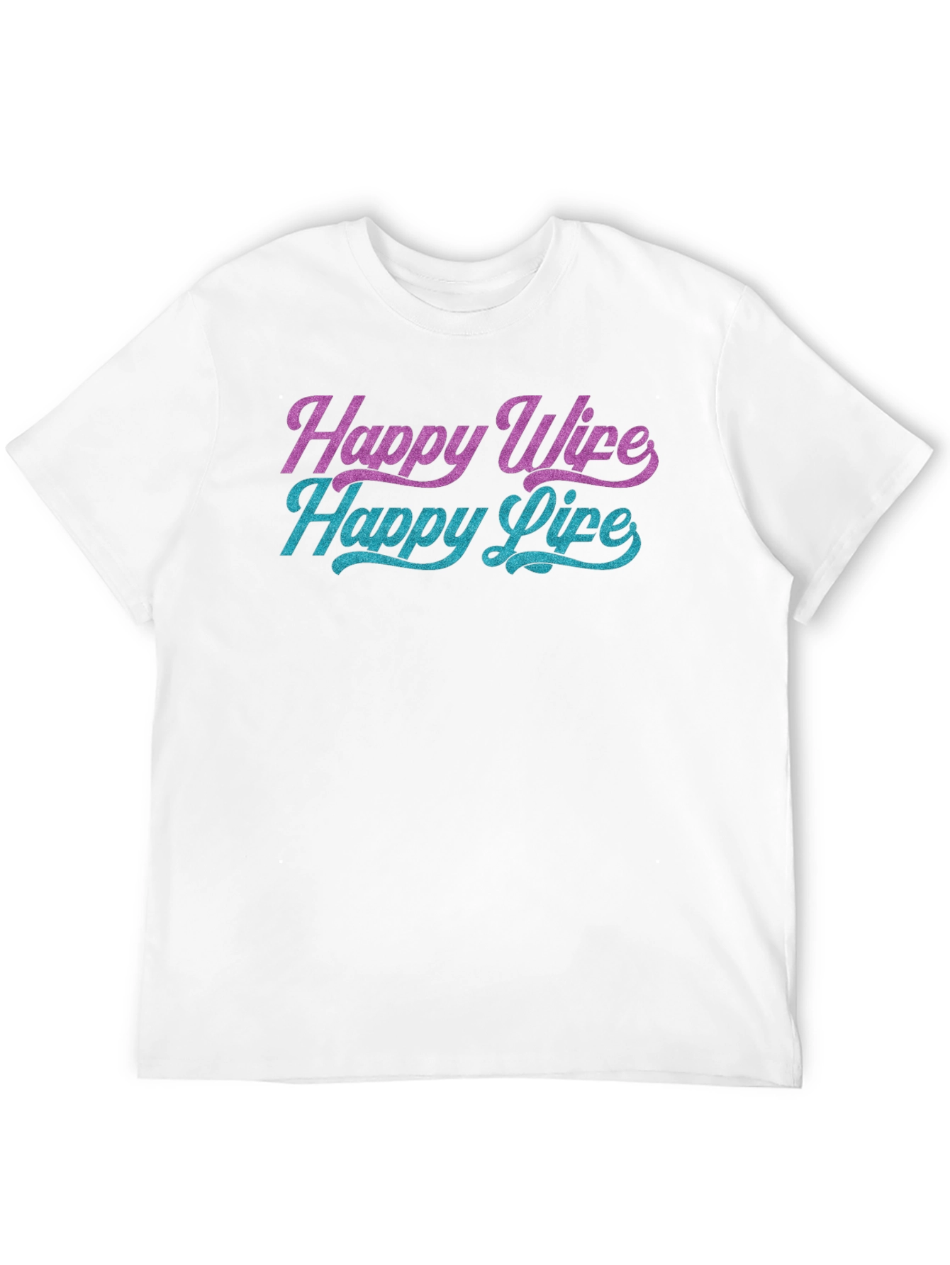 Happy Wife Happy Life Graphic Tee