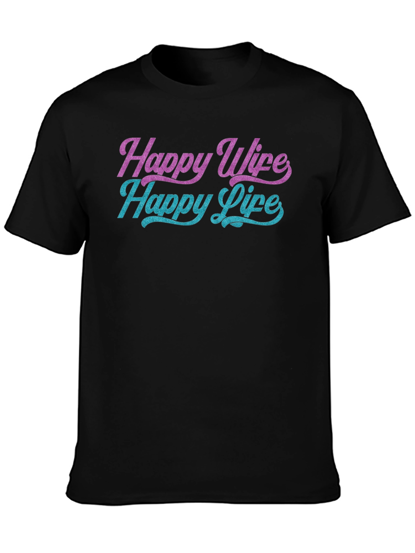 Happy Wife Happy Life Graphic Tee