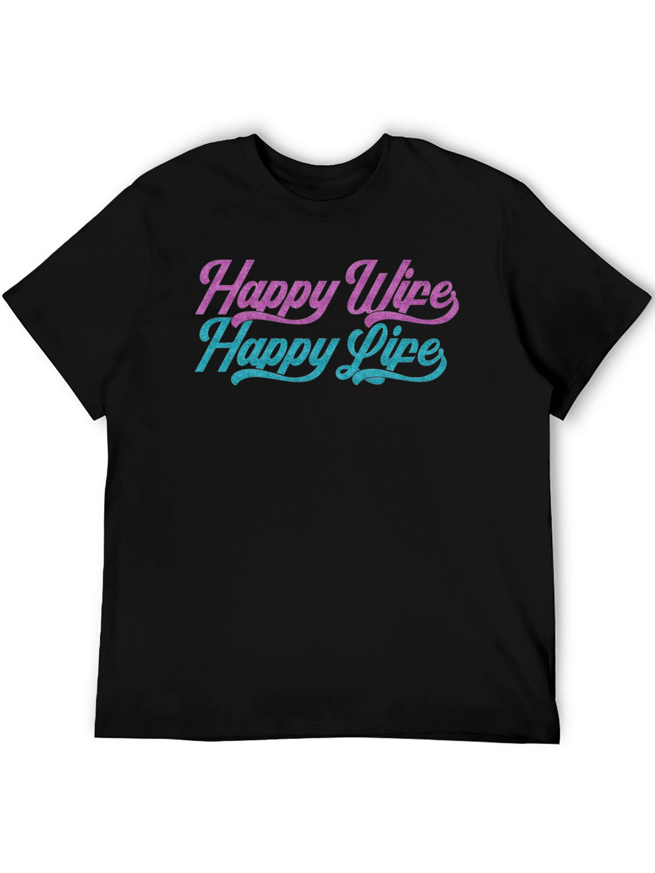 Happy Wife Happy Life Graphic Tee