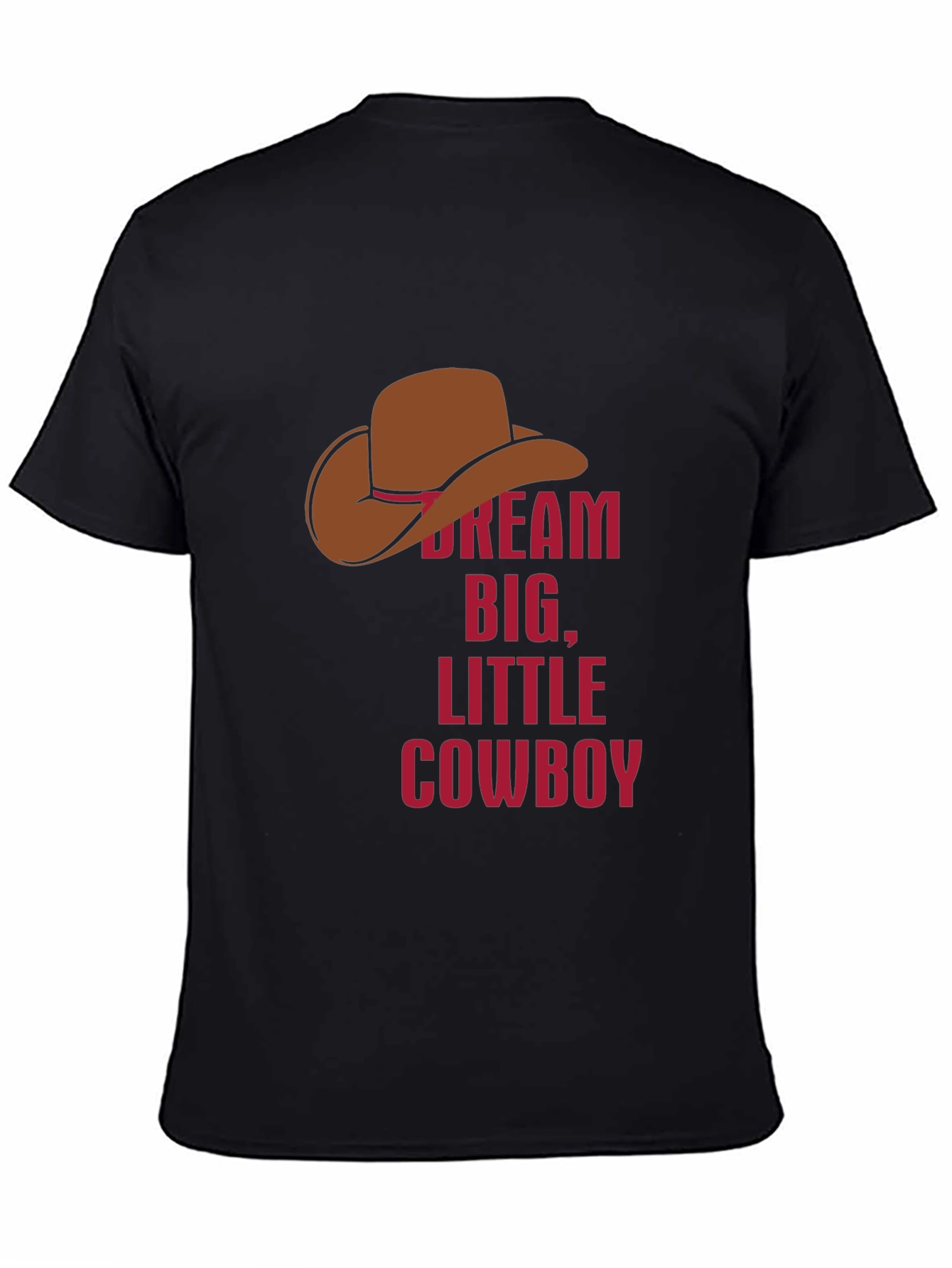 Dream Big Little Cowboy Graphic Tee