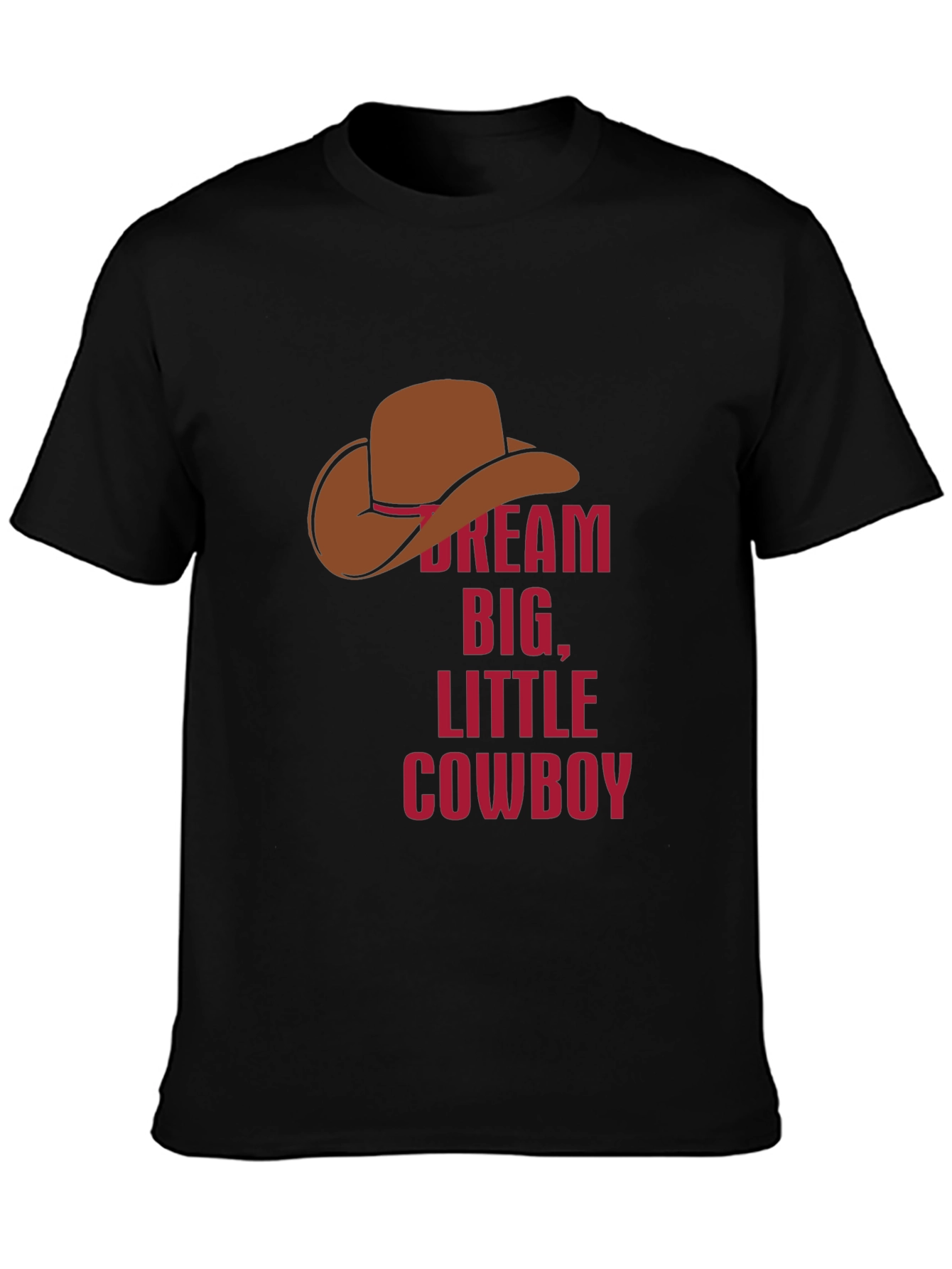 Dream Big Little Cowboy Graphic Tee