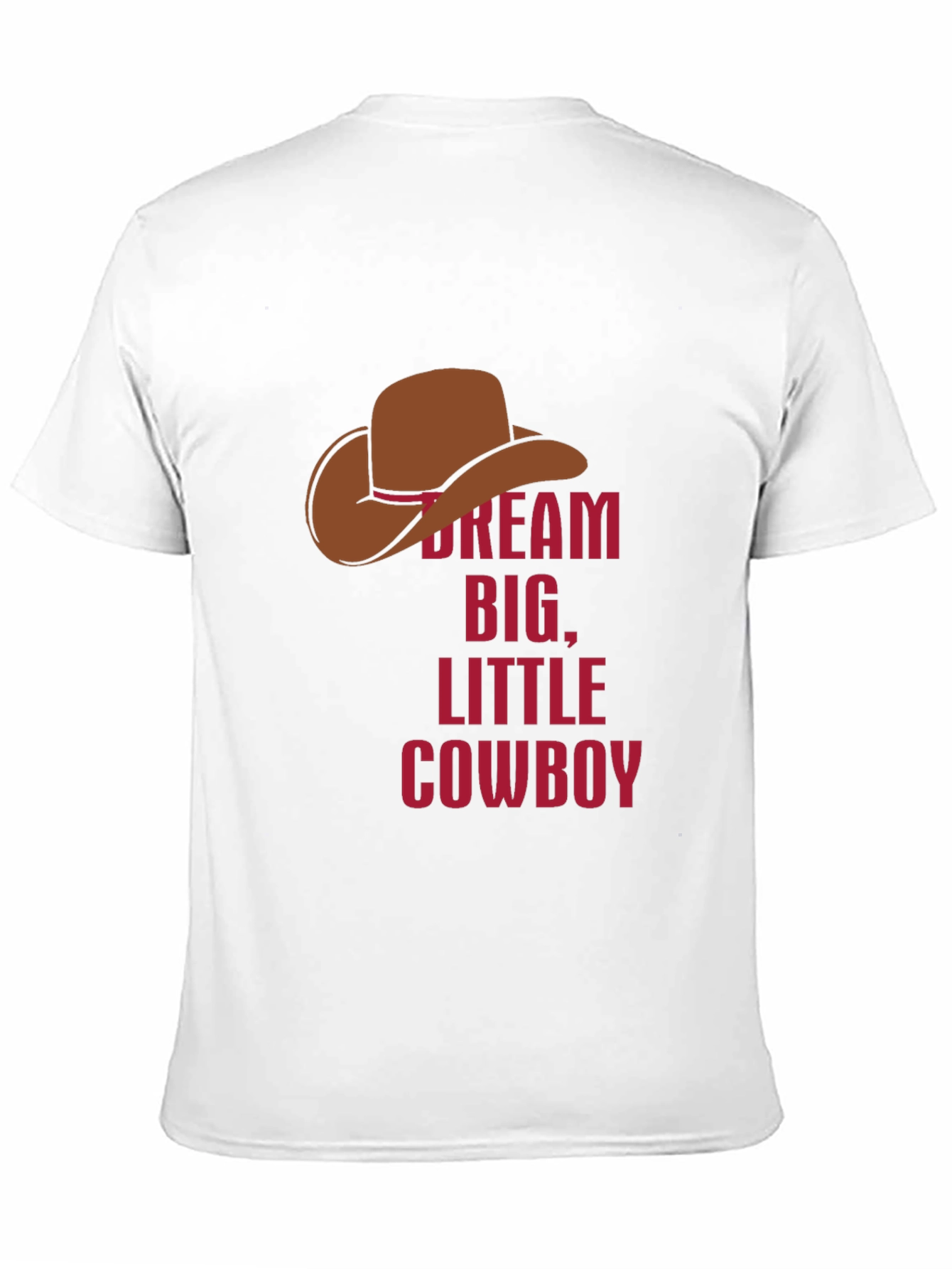 Dream Big Little Cowboy Graphic Tee