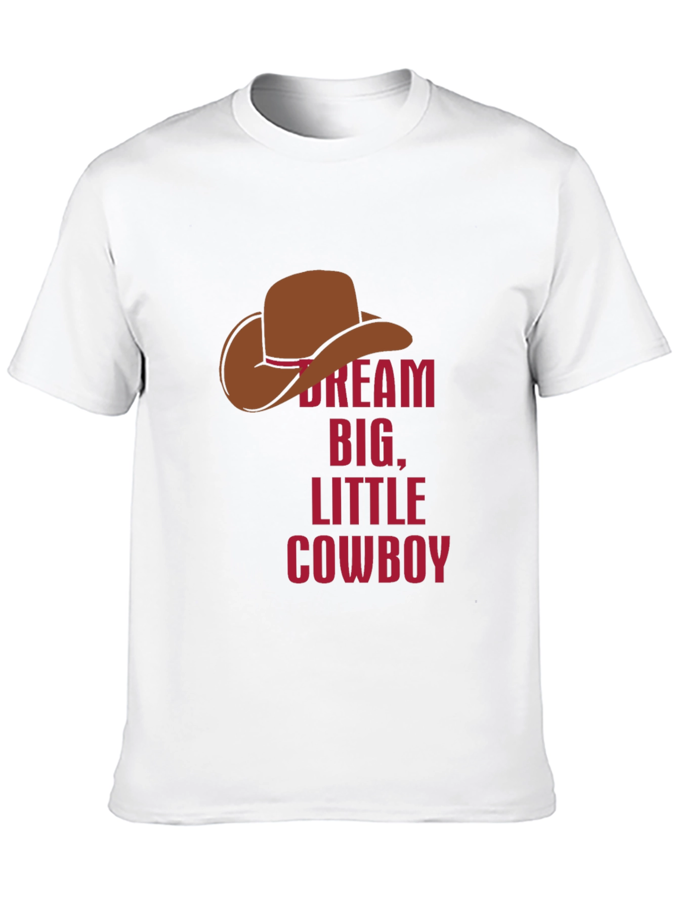 Dream Big Little Cowboy Graphic Tee