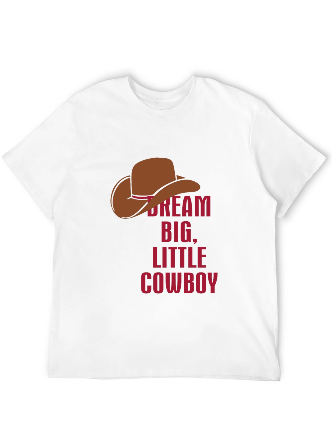 Dream Big Little Cowboy Graphic Tee