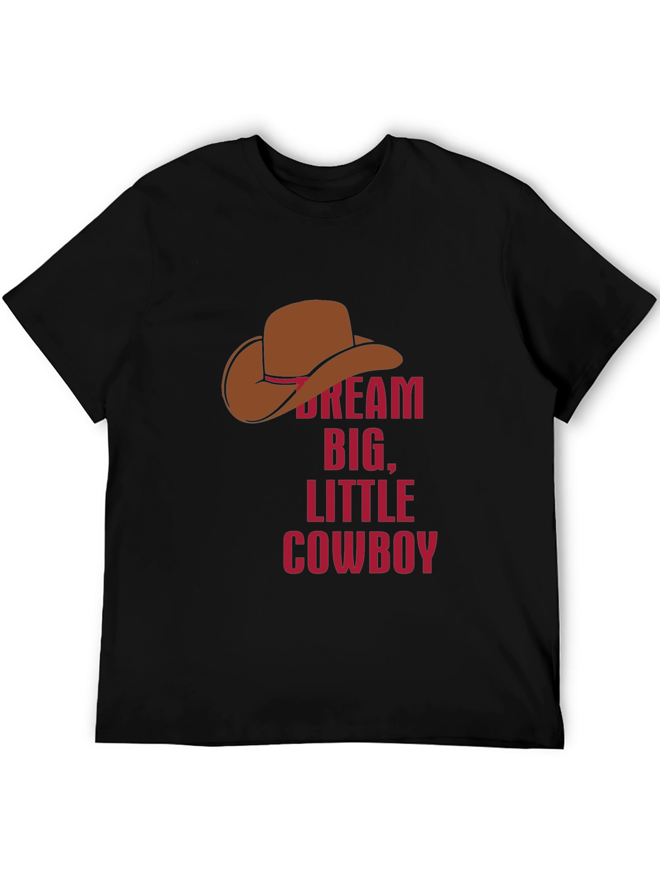 Dream Big Little Cowboy Graphic Tee