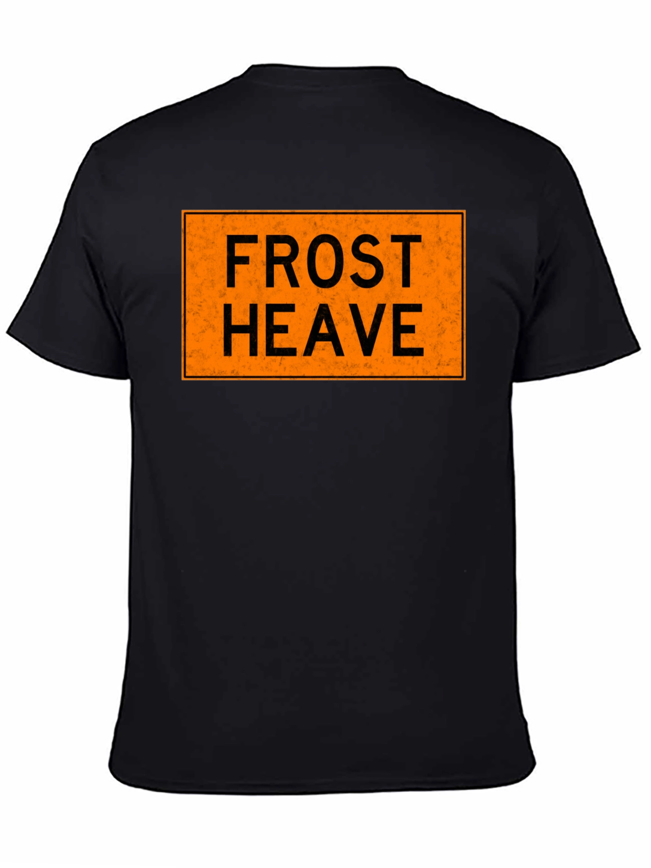 Frost Heave T-Shirt - Black Graphic Tee
