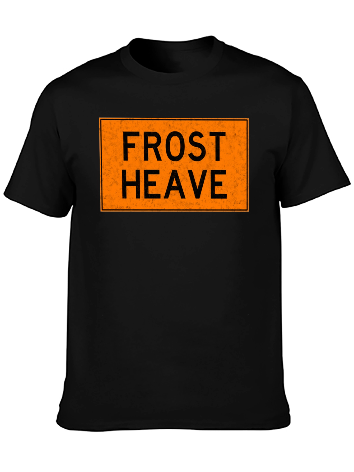 Frost Heave T-Shirt - Black Graphic Tee