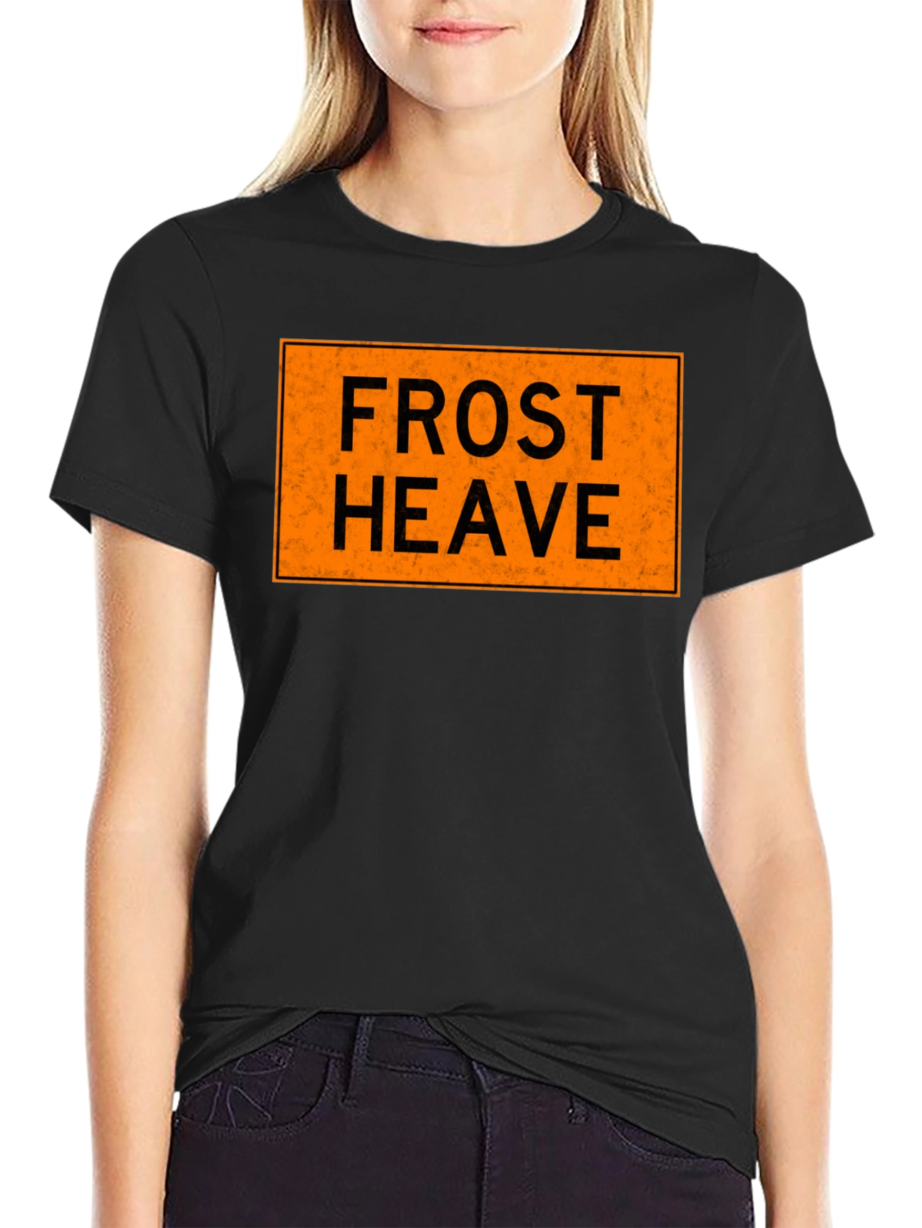 Frost Heave T-Shirt - Black Graphic Tee