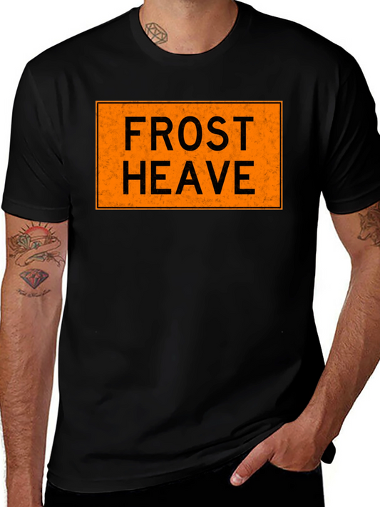 Frost Heave T-Shirt - Black Graphic Tee