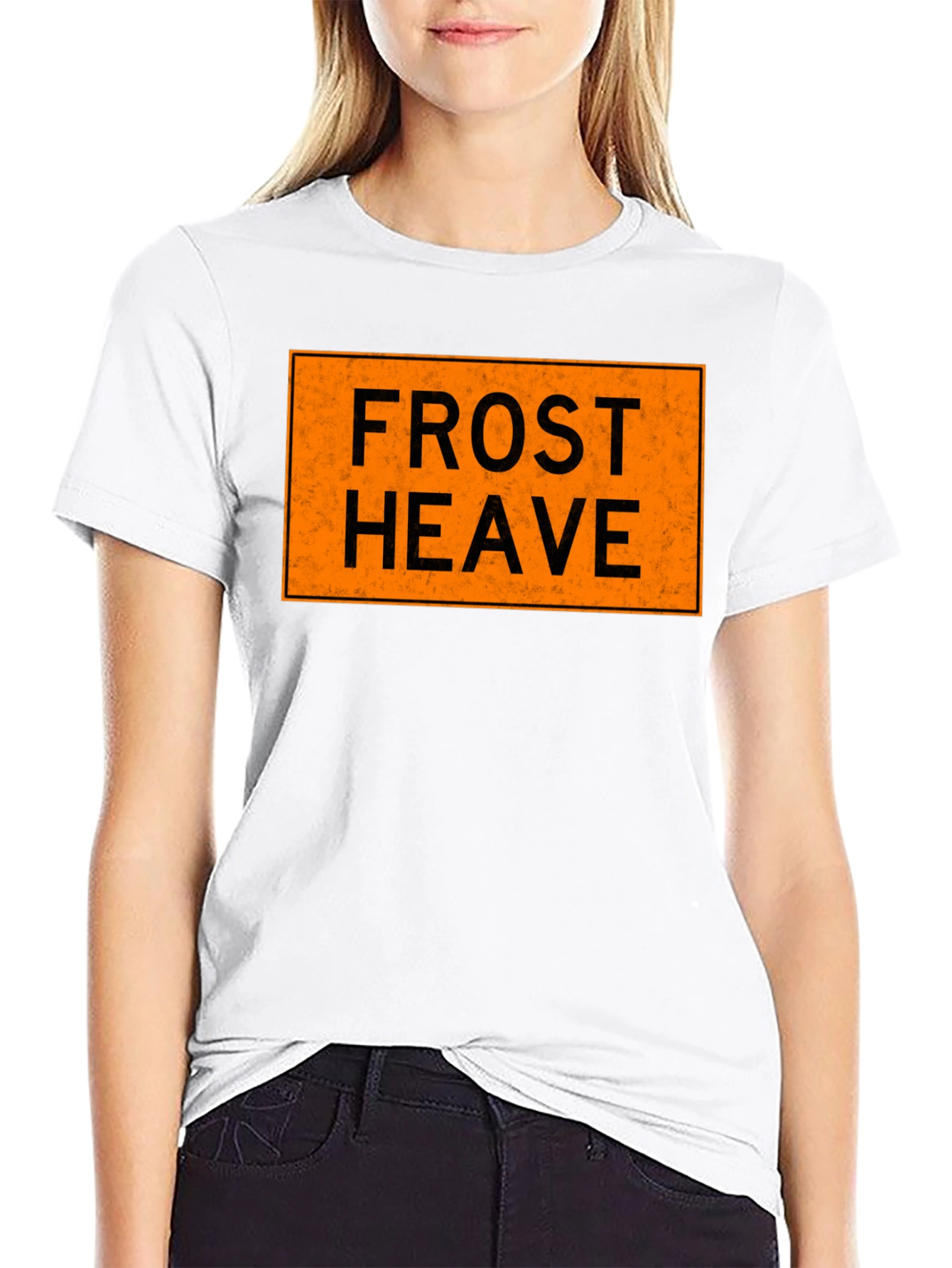 Frost Heave T-Shirt - Black Graphic Tee
