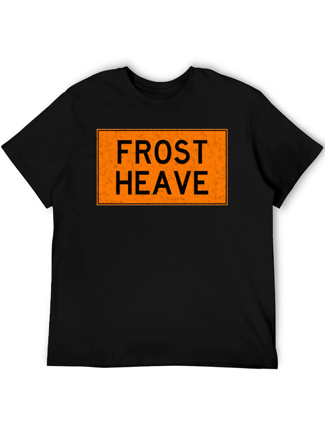 Frost Heave T-Shirt - Black Graphic Tee