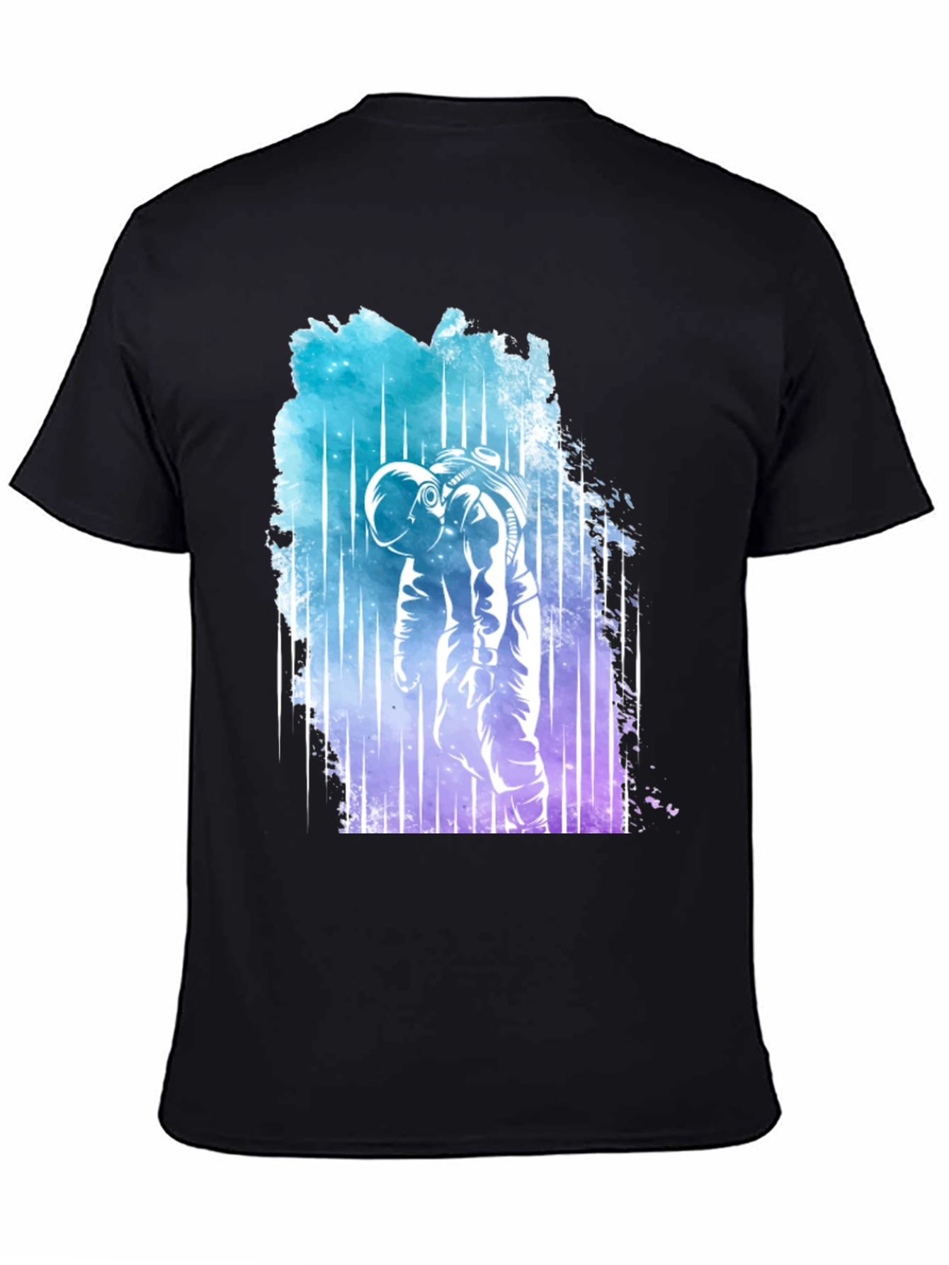 Astronaut Graphic Tee - Space Galaxy Design