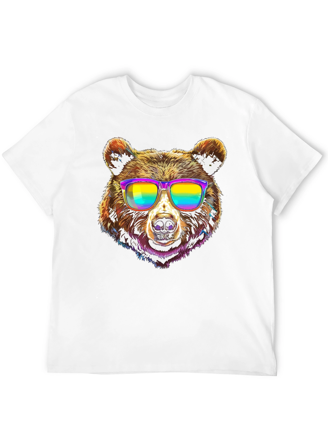 Cool Bear Graphic Tee - Mens Black T-Shirt