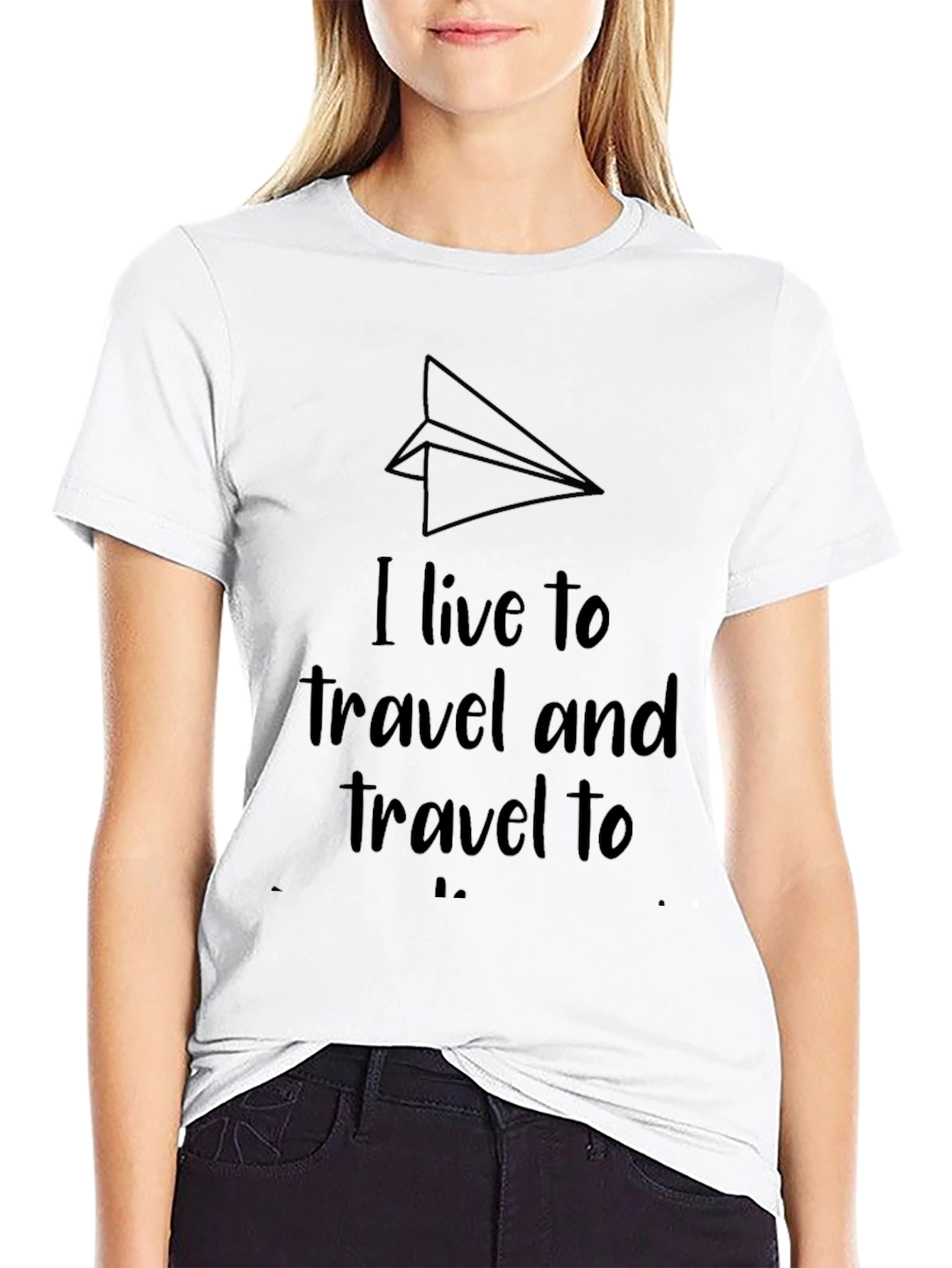 Travel Inspiration Black Tee