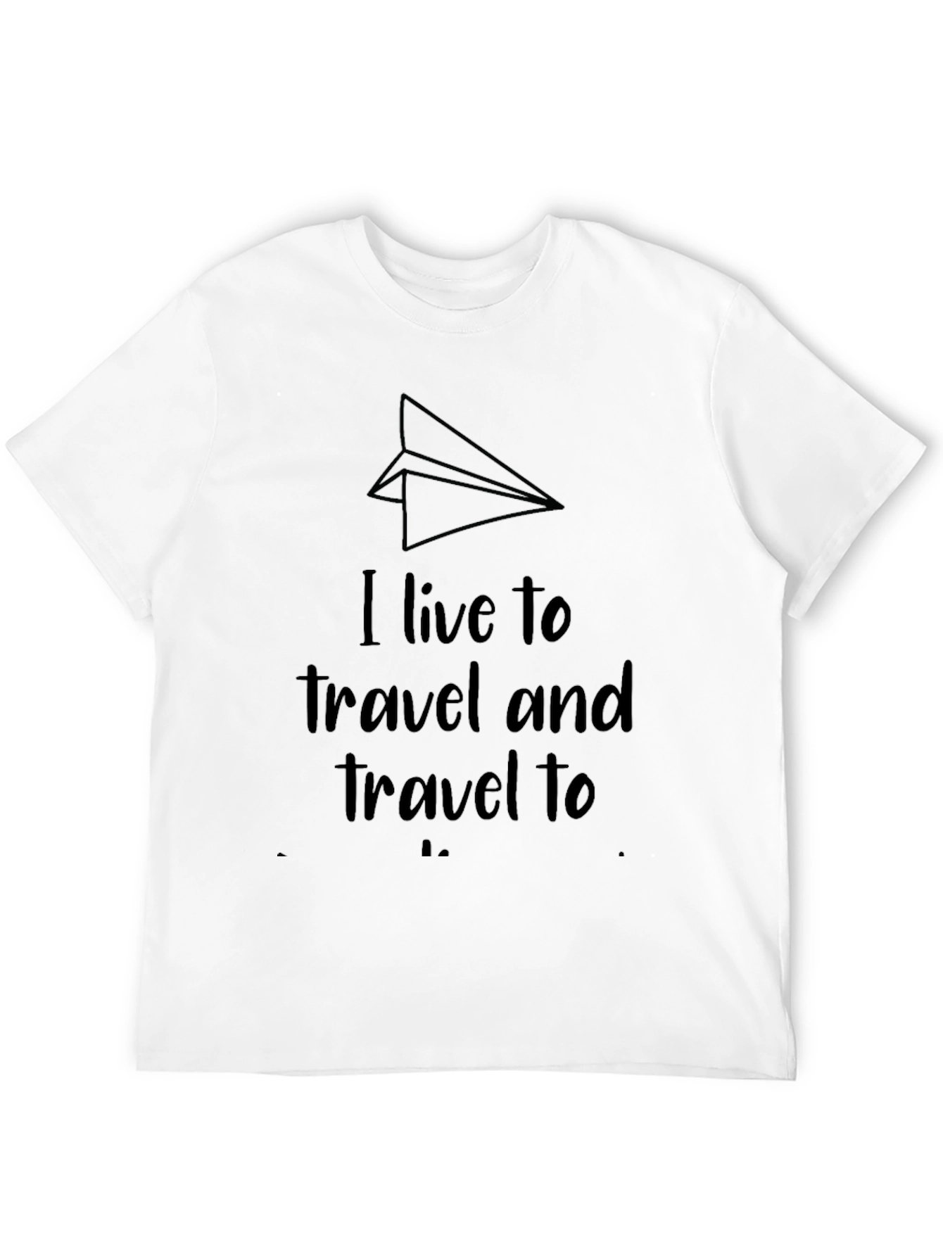Travel Inspiration Black Tee