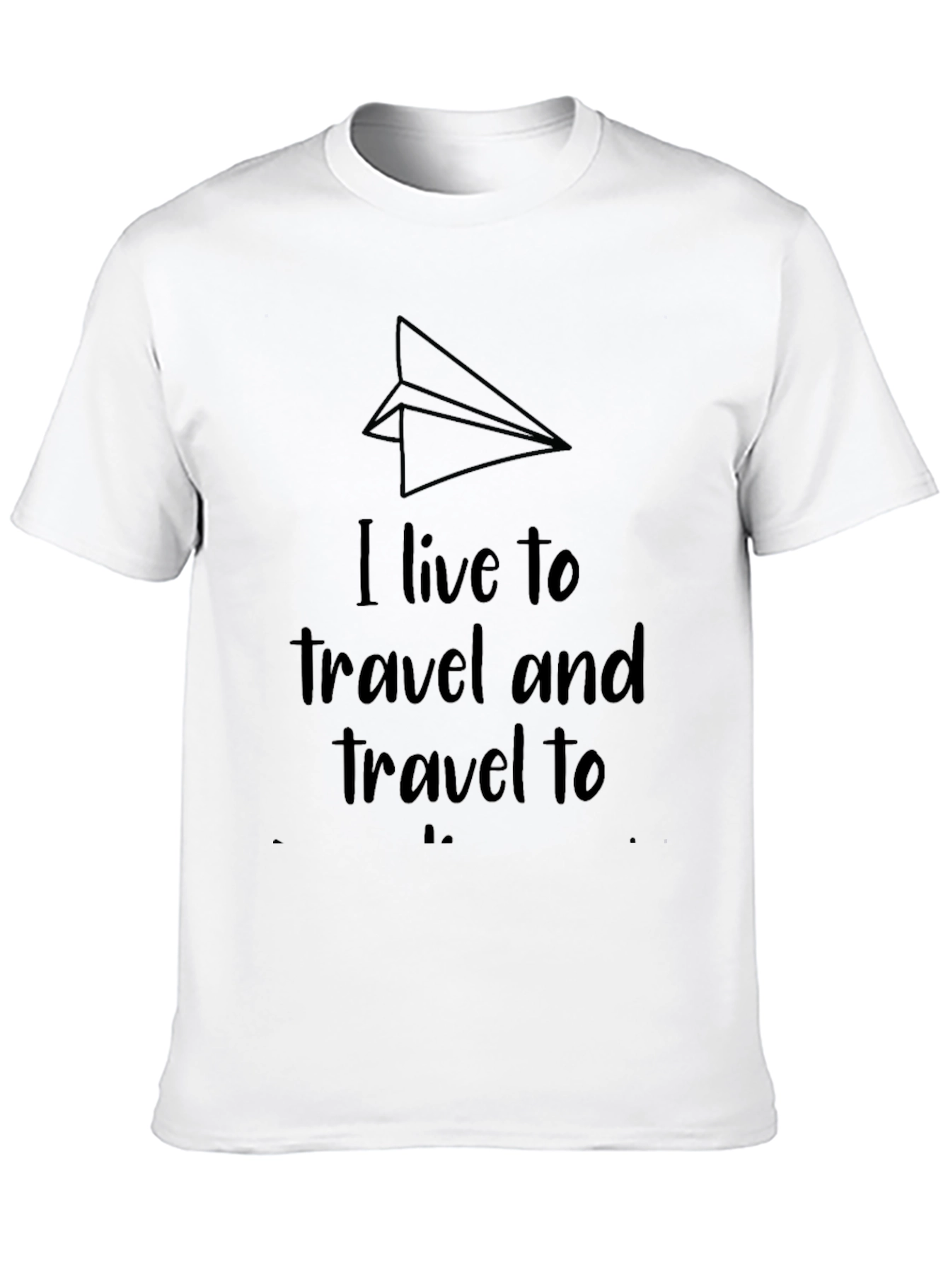 Travel Inspiration Black Tee