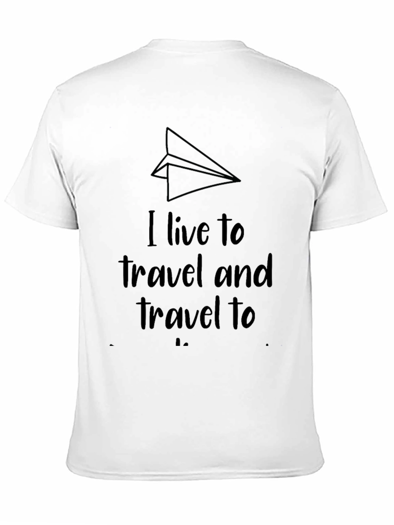 Travel Inspiration Black Tee