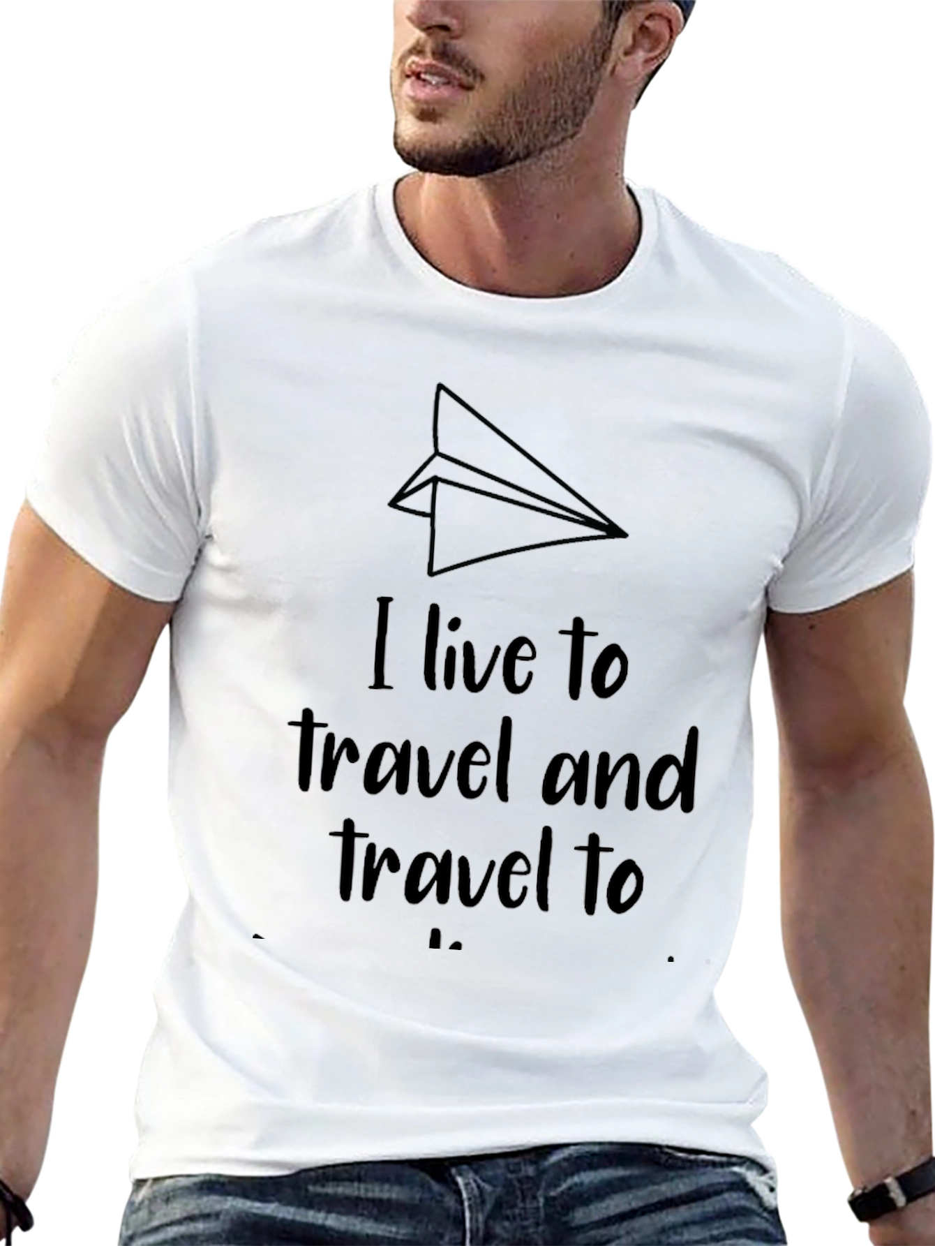Travel Inspiration Black Tee