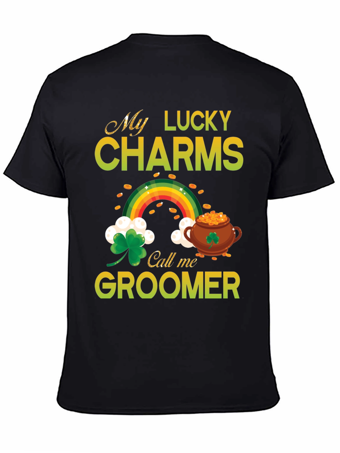 Lucky Charms Groomer St. Patricks Day T-Shirt