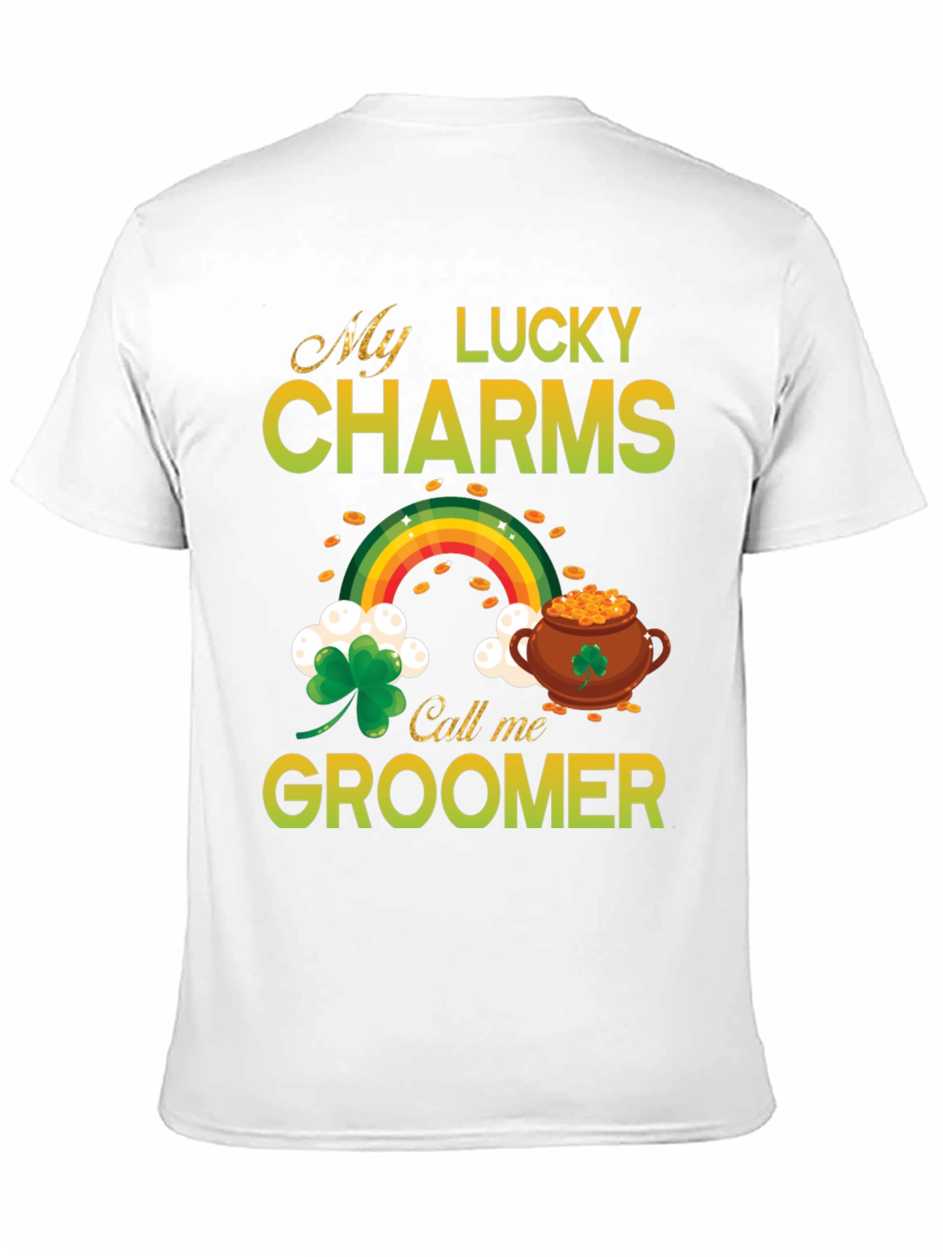 Lucky Charms Groomer St. Patricks Day T-Shirt