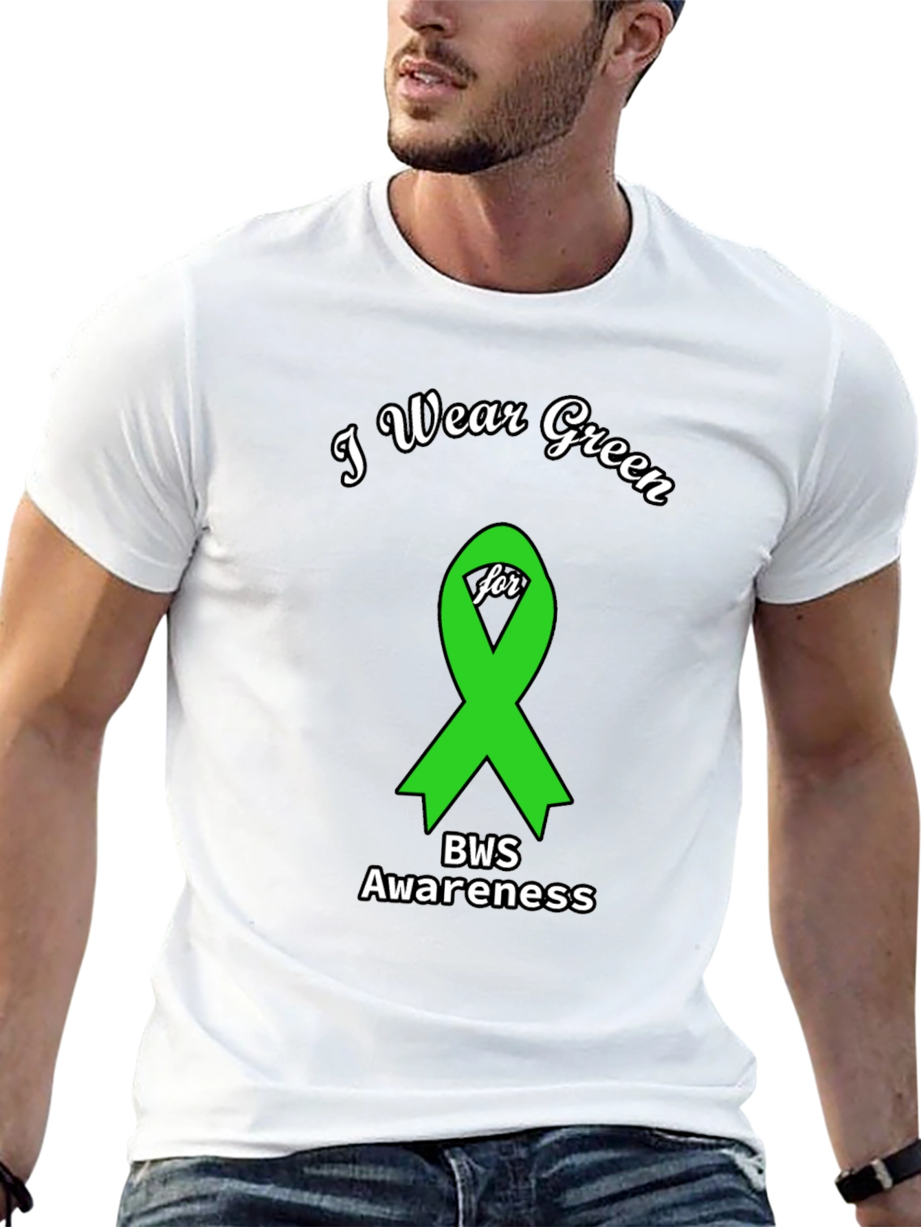 BWS Awareness Green Ribbon T-Shirt
