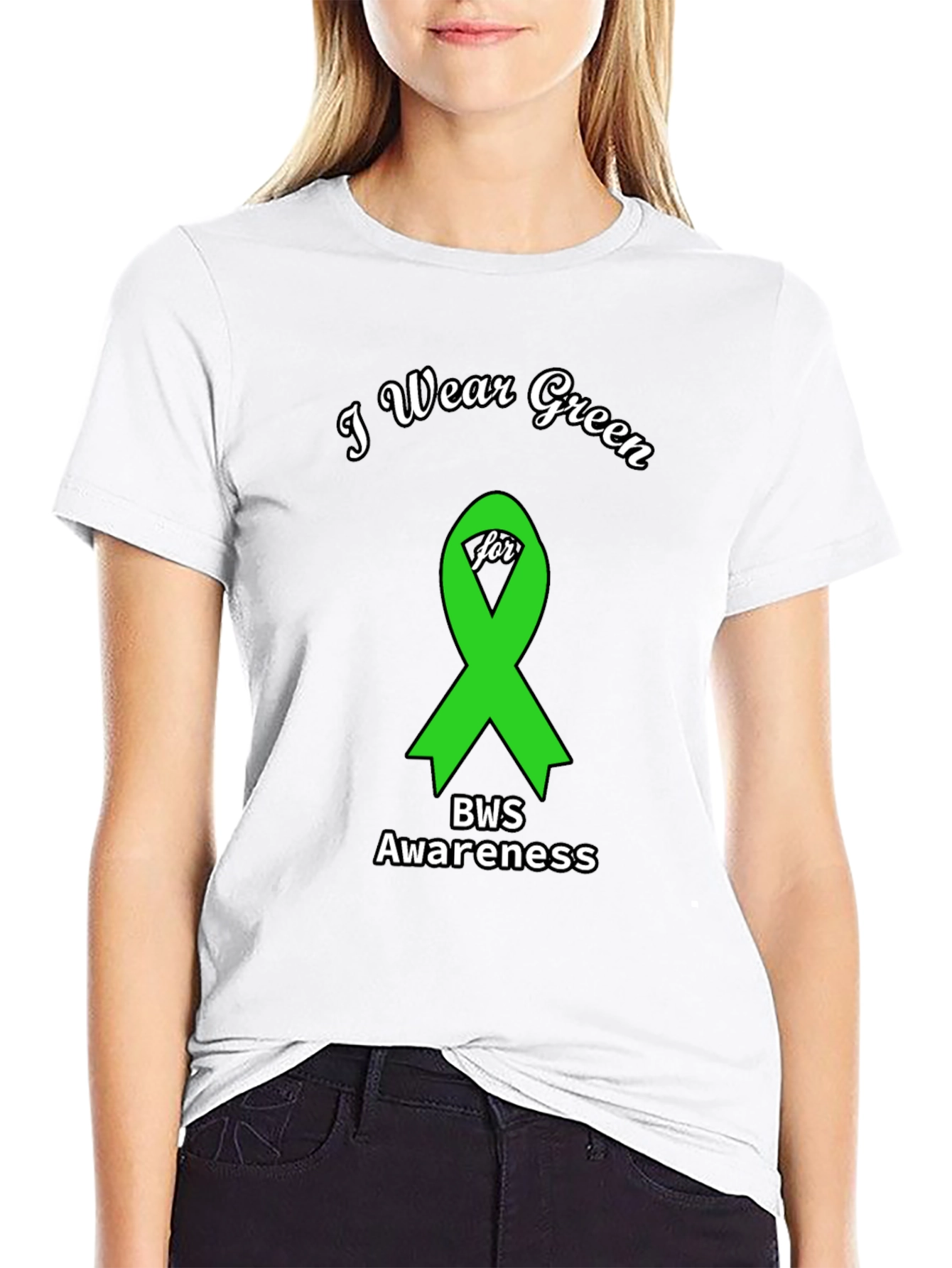 BWS Awareness Green Ribbon T-Shirt