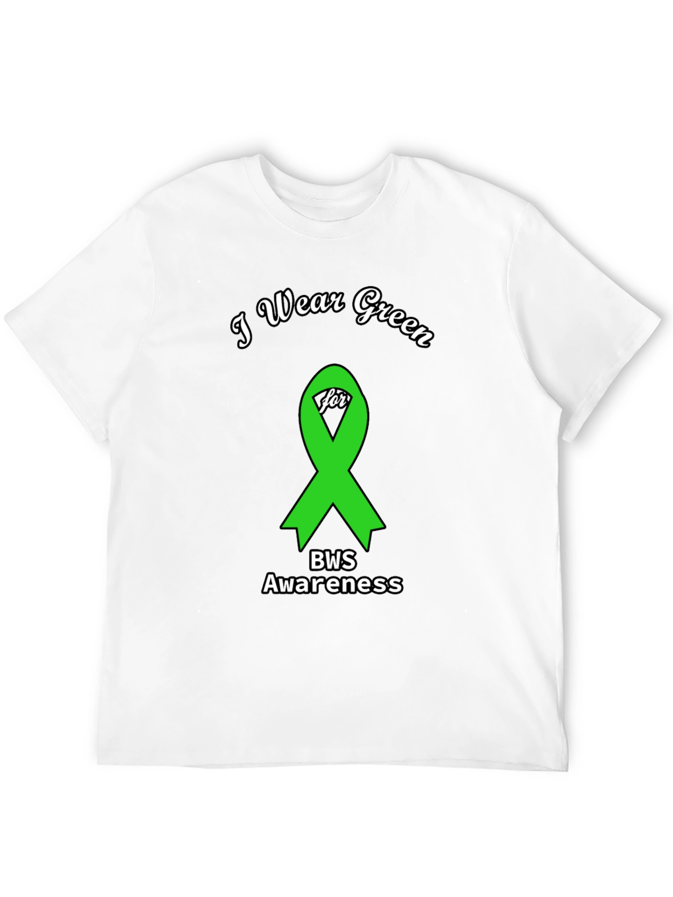 BWS Awareness Green Ribbon T-Shirt