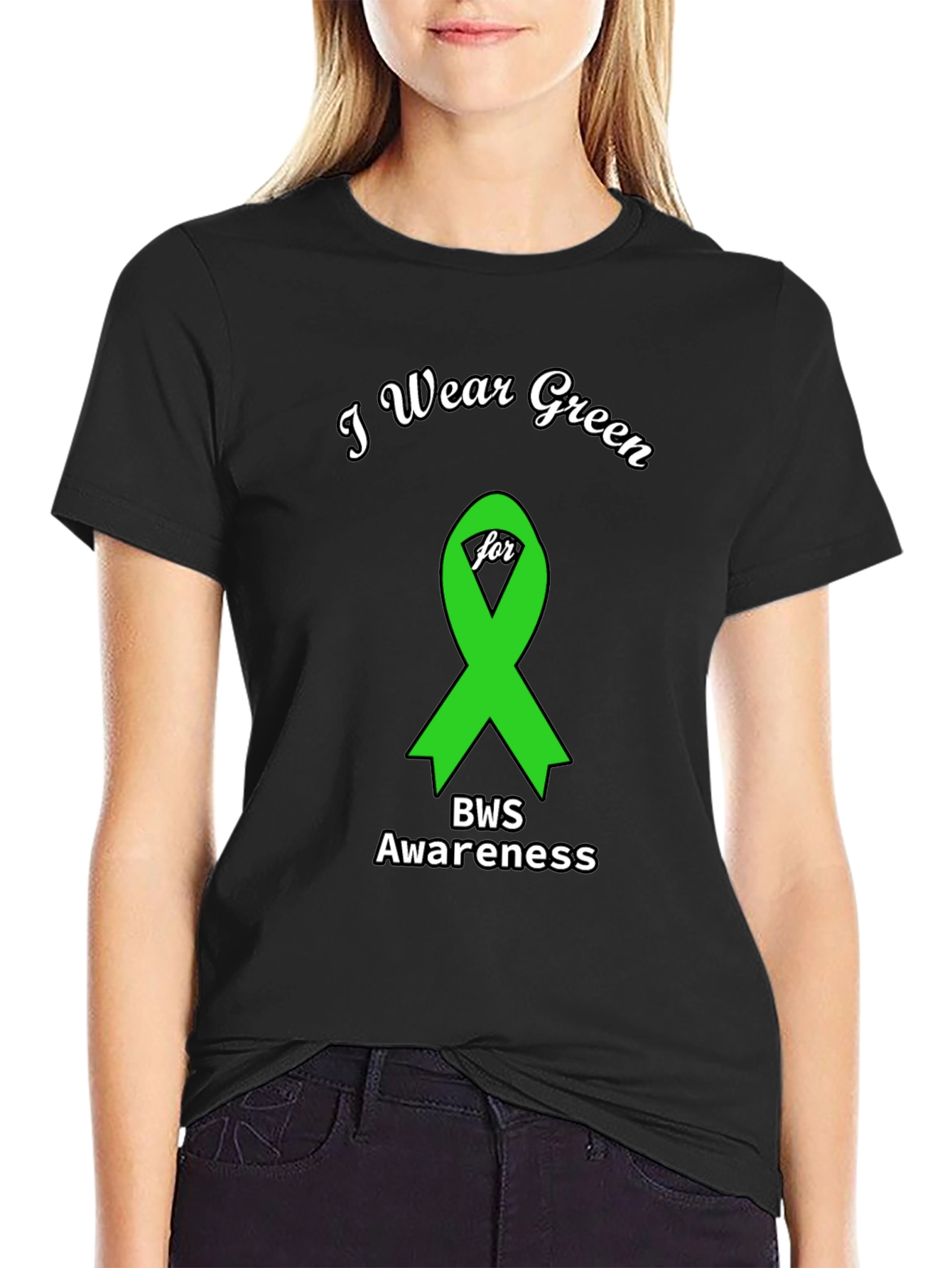 BWS Awareness Green Ribbon T-Shirt