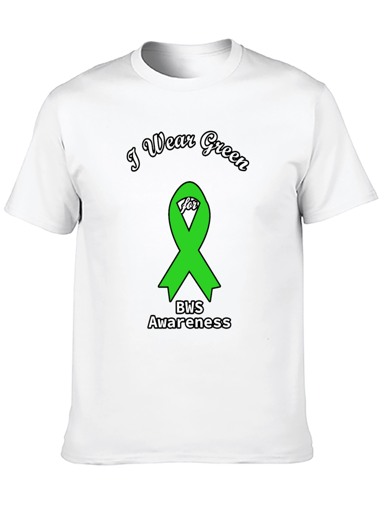 BWS Awareness Green Ribbon T-Shirt