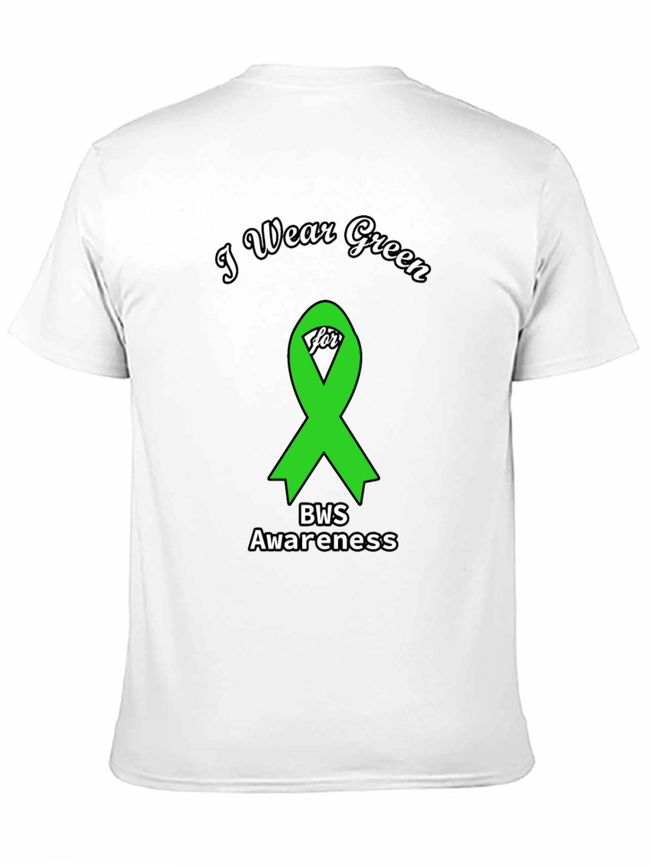 BWS Awareness Green Ribbon T-Shirt