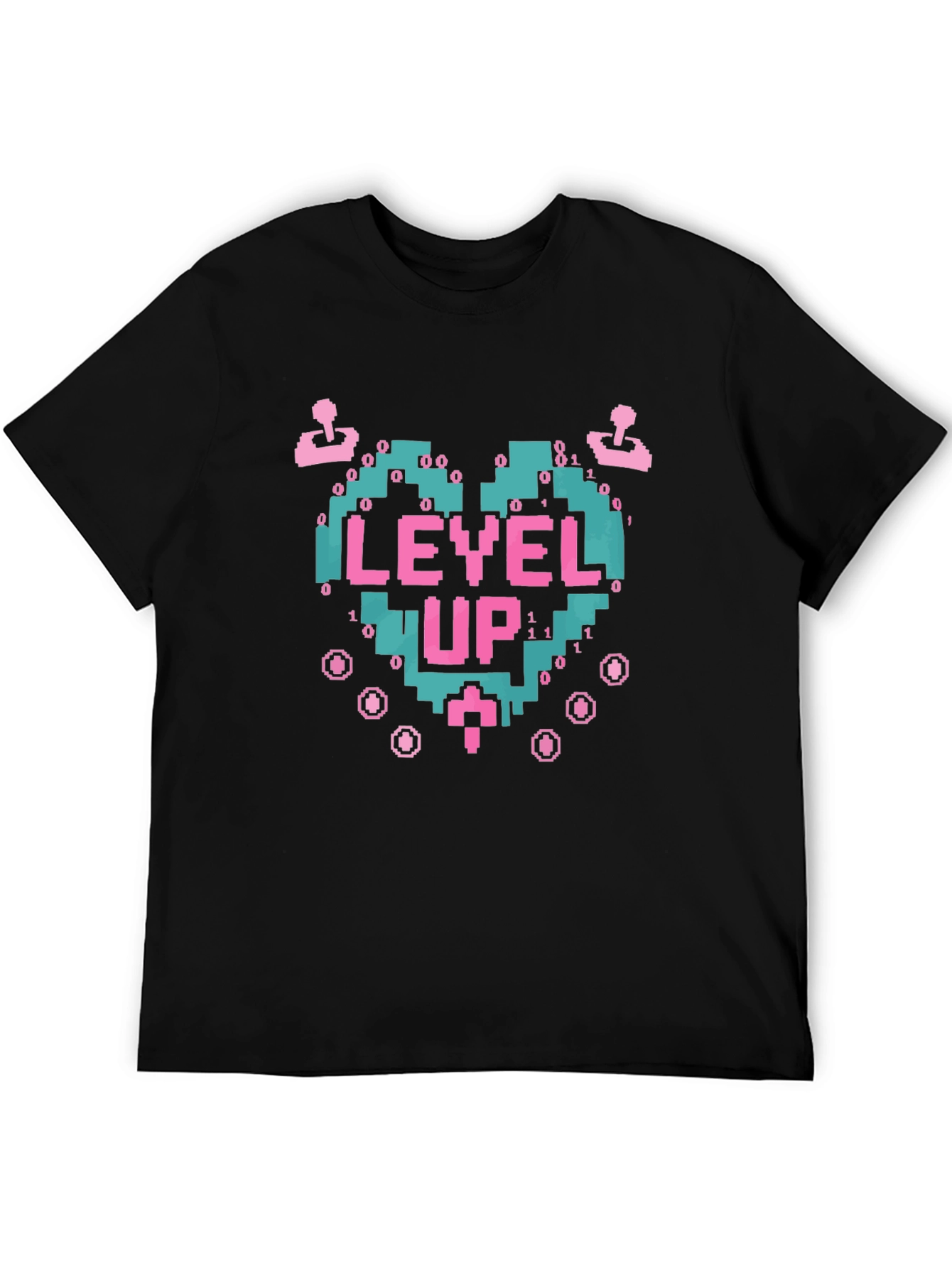 Level Up Gamer T-Shirt - Retro Video Game Tee