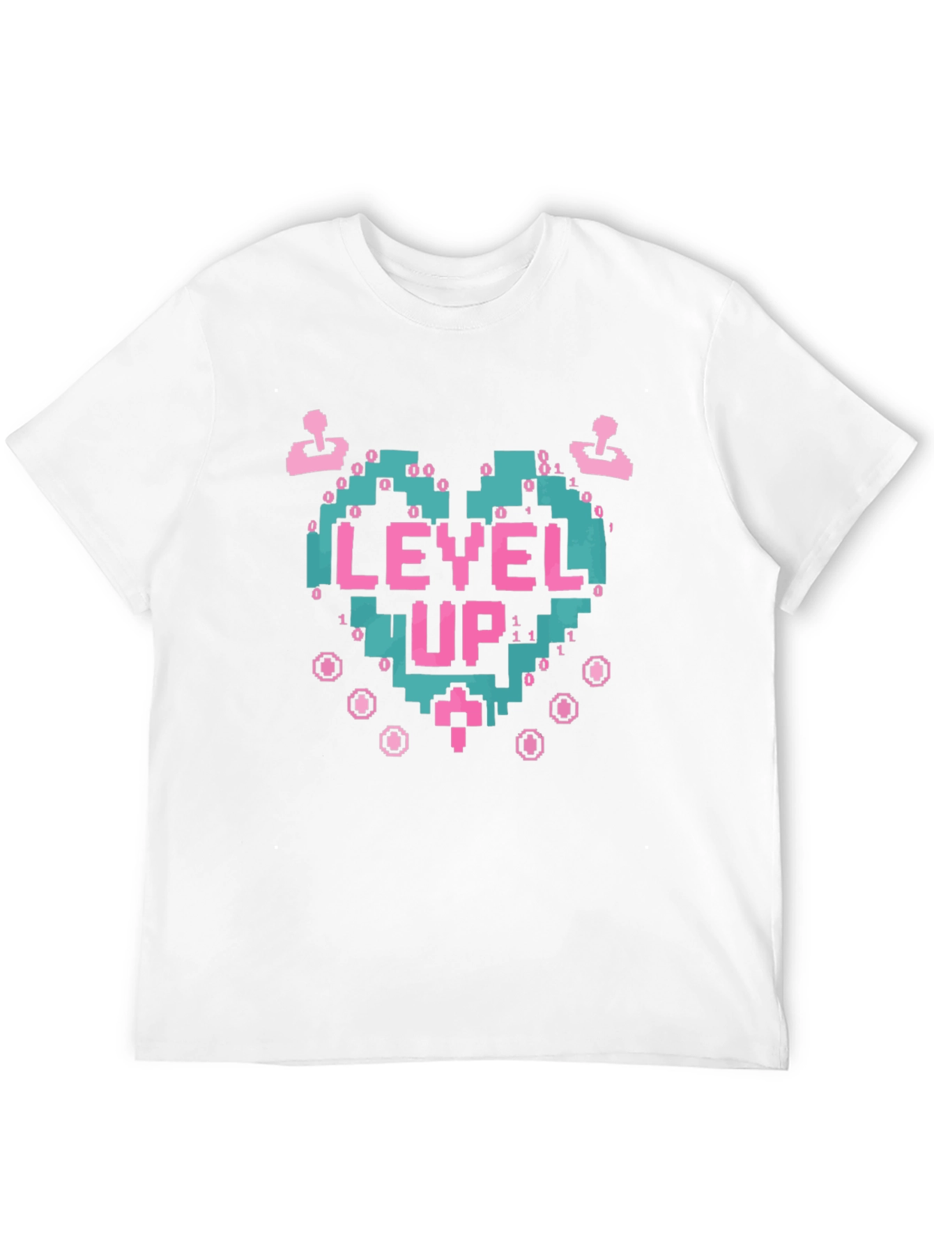 Level Up Gamer T-Shirt - Retro Video Game Tee