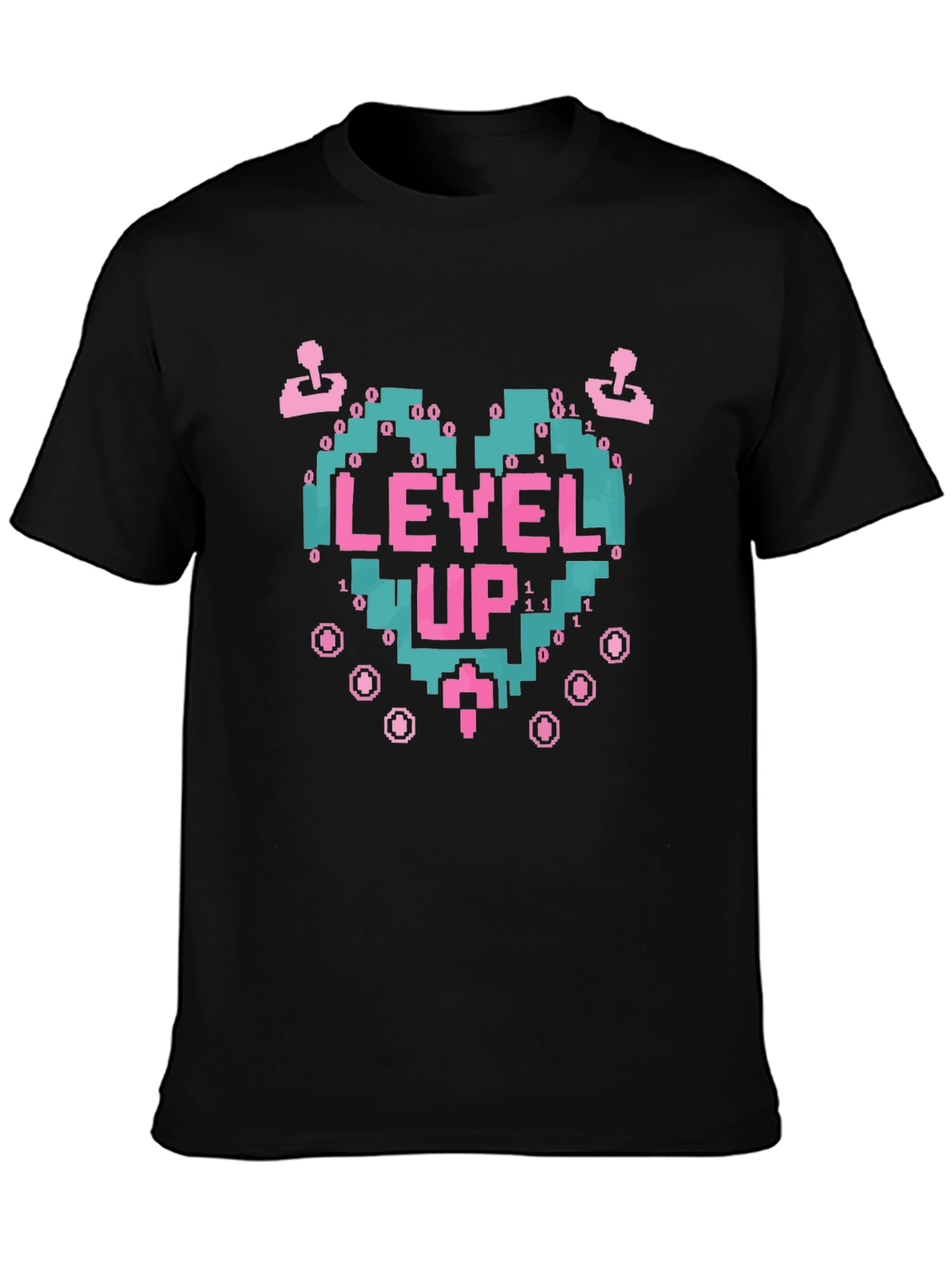 Level Up Gamer T-Shirt - Retro Video Game Tee