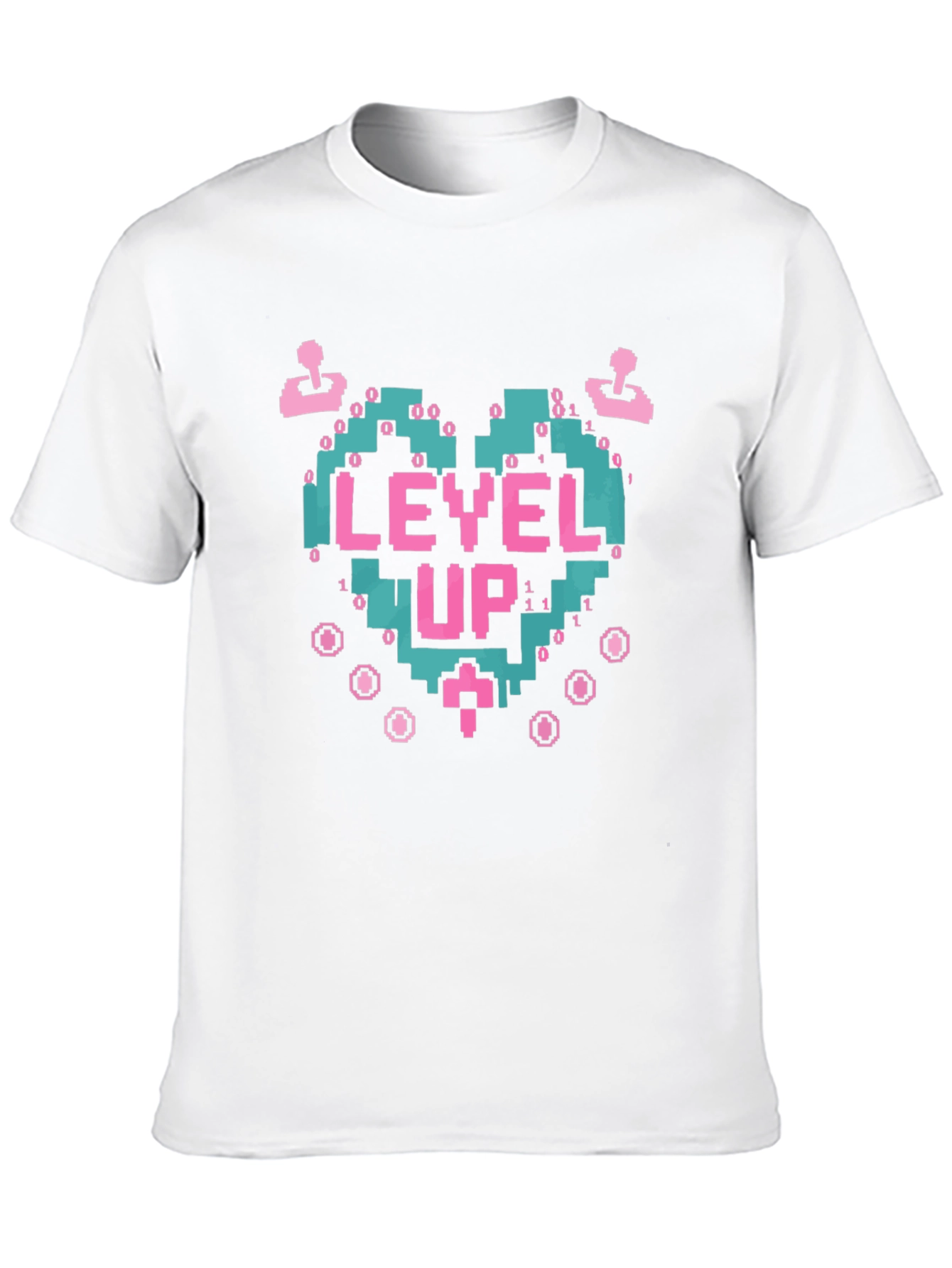 Level Up Gamer T-Shirt - Retro Video Game Tee