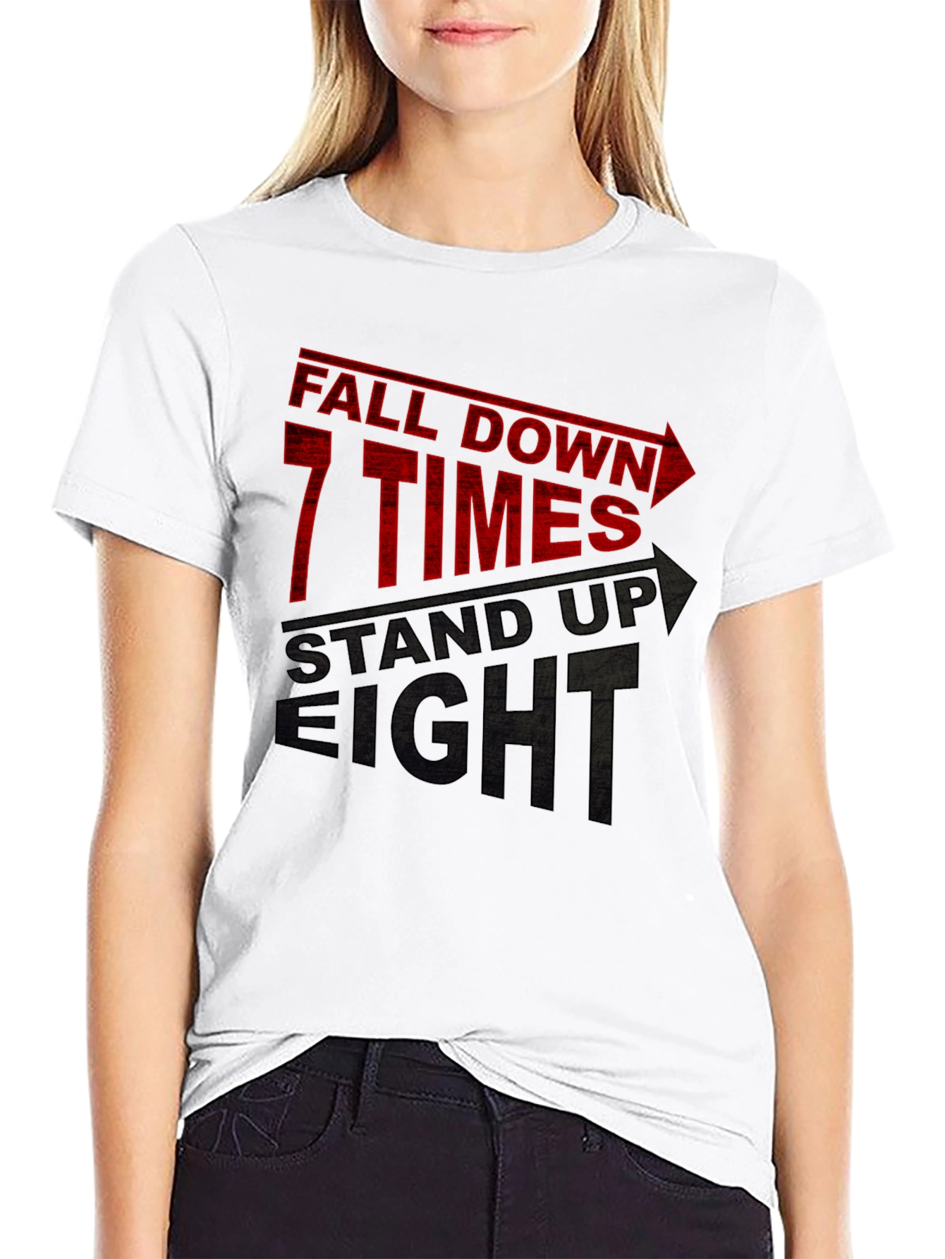 Fall Down 7 Times Stand Up 8 T-Shirt