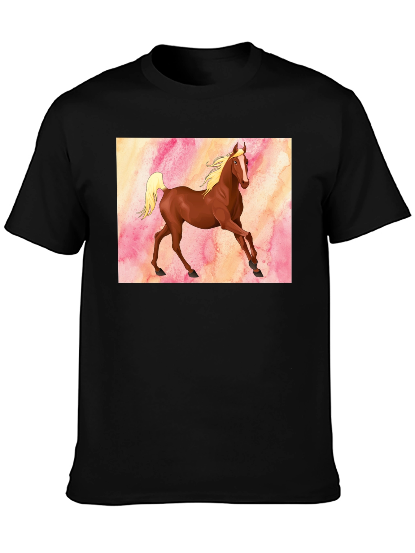 Horse Graphic T-Shirt - Equestrian Style