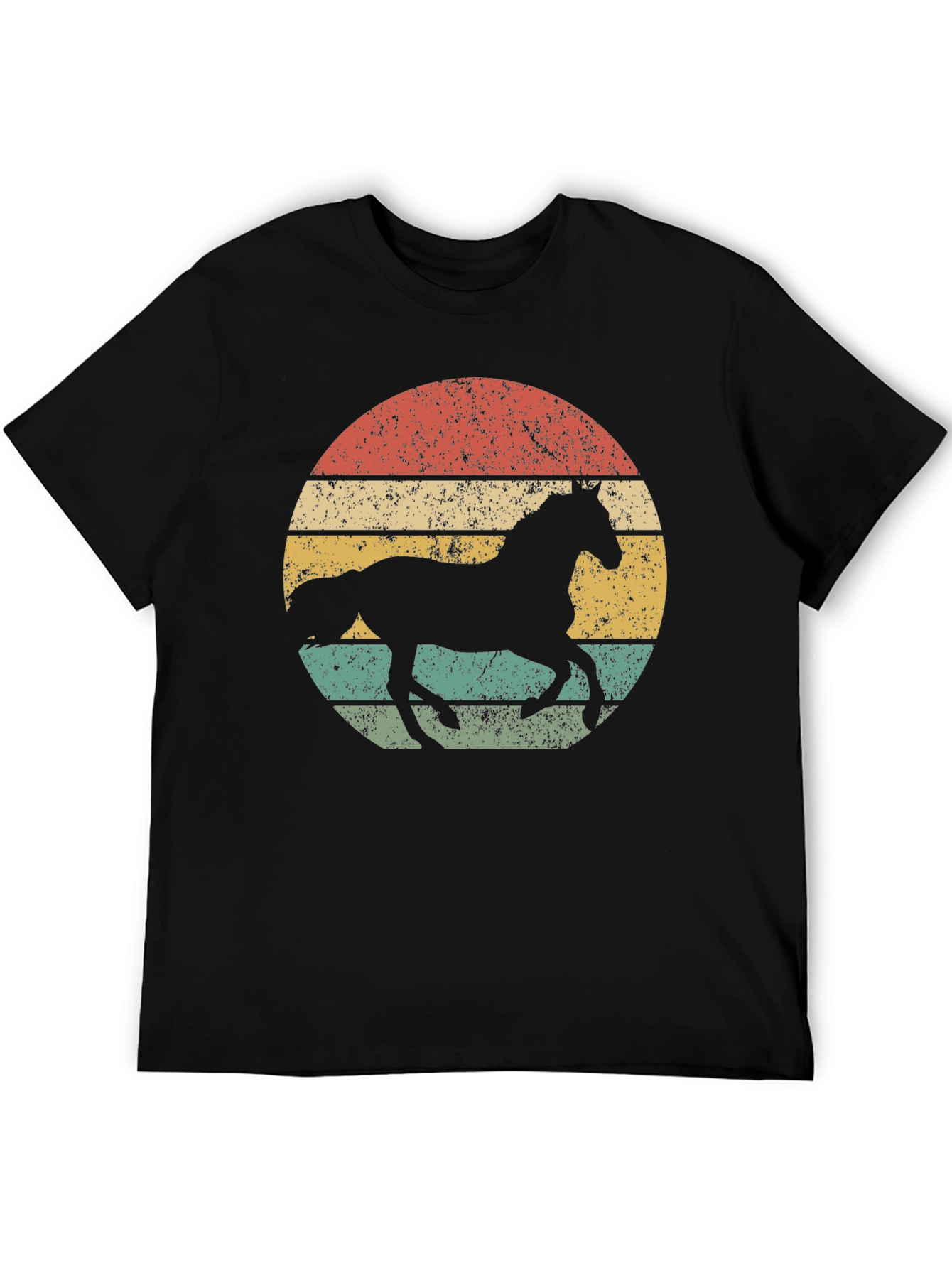 Retro Horse Silhouette T-Shirt
