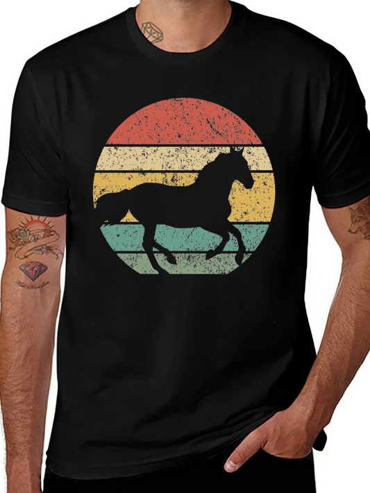 Retro Horse Silhouette T-Shirt