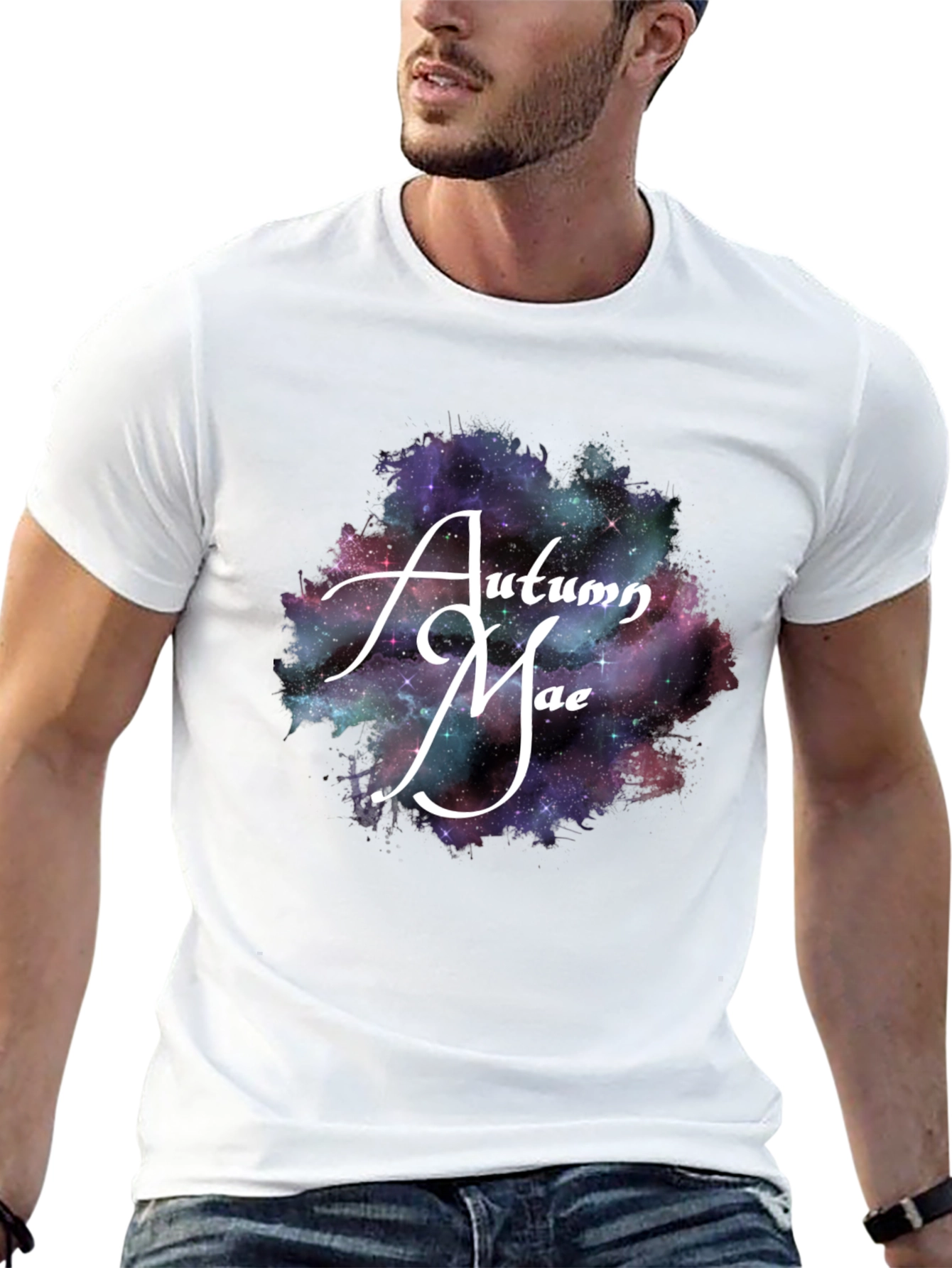 Autumn Mae Galaxy T-Shirt - Unique Graphic Tee