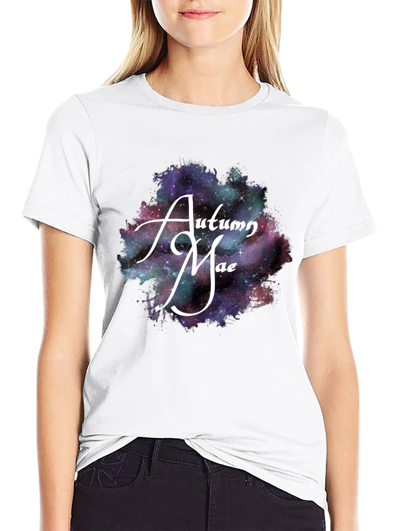 Autumn Mae Galaxy T-Shirt - Unique Graphic Tee